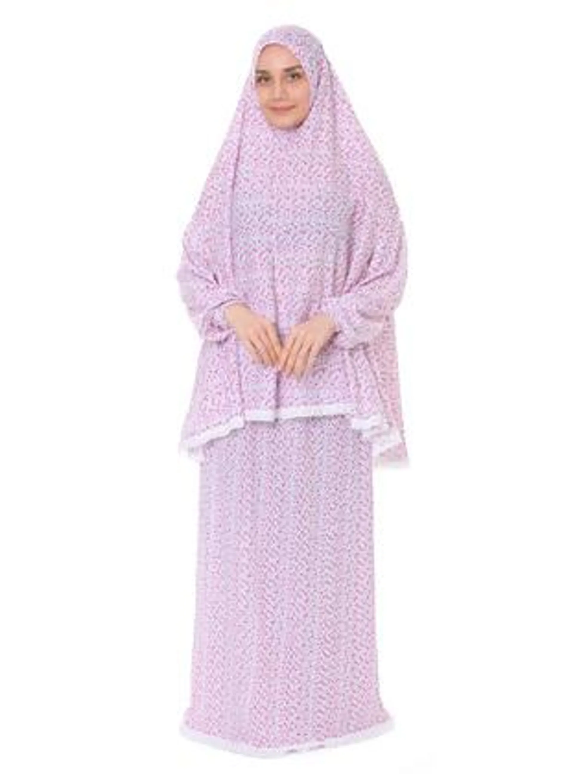 Elanesa - Pink - Multi - Prayer Clothes - ELANESA
