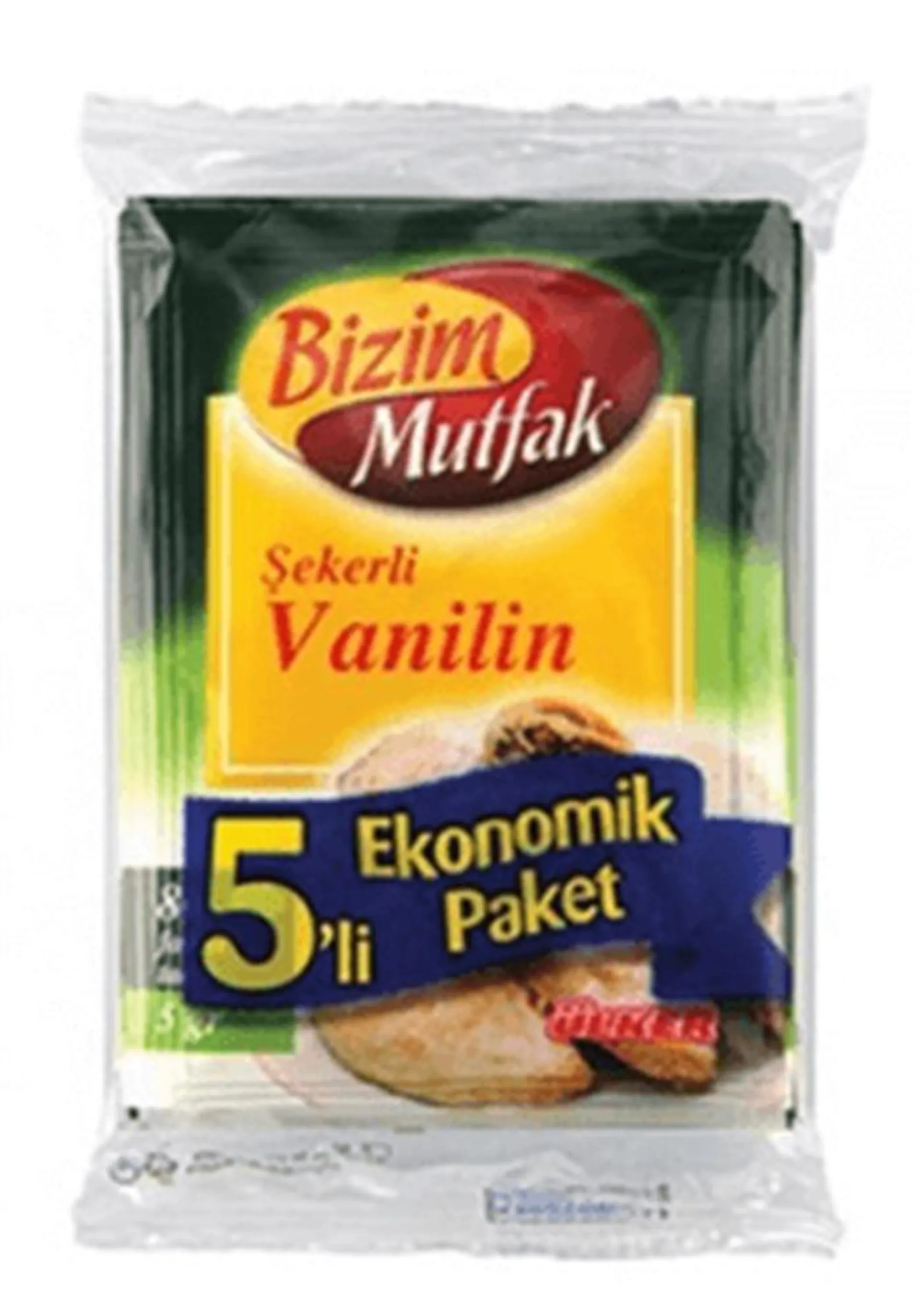 Bizim Şekerli Vanilin 5'li 25 g