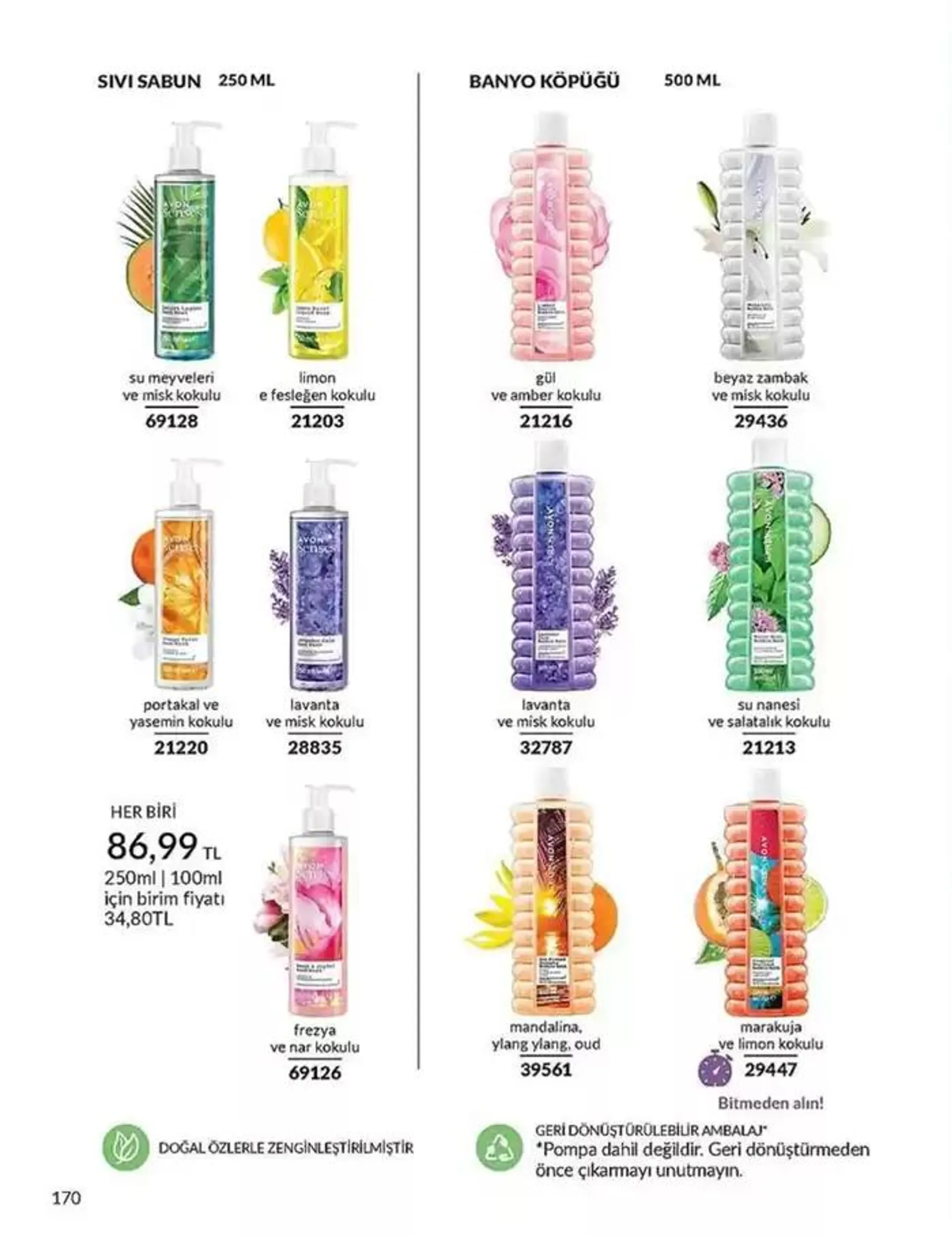 Katalog AVON Ekim 2024 Brosur 1 Ekim - 31 Ekim 2024 - aktüel Sayfa 170