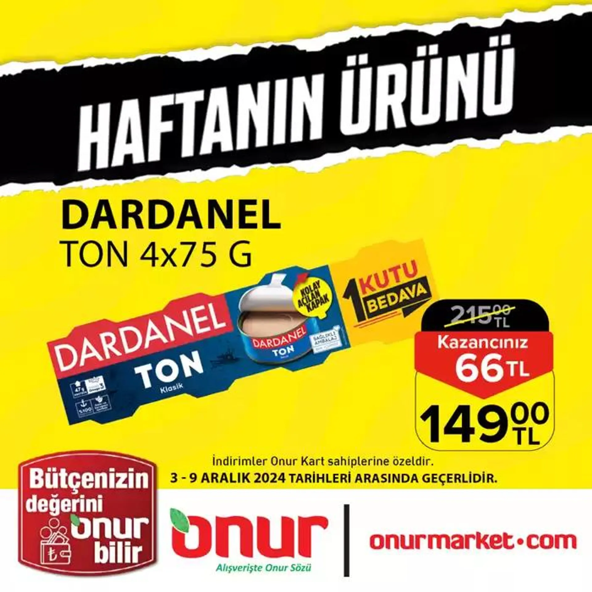 Katalog Onur Market katalog 5 Aralık - 19 Aralık 2024 - aktüel Sayfa 2