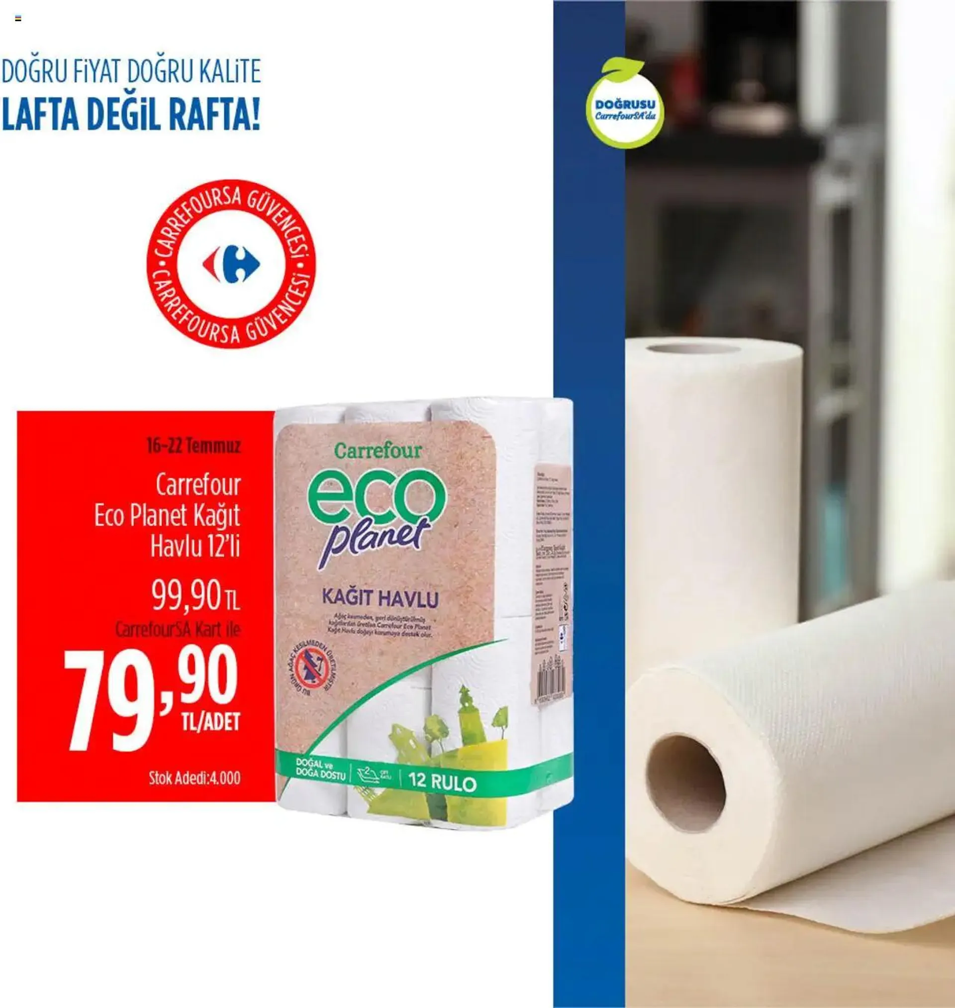 Katalog CarrefourSA Katalog 16 Temmuz - 22 Temmuz 2024 - aktüel Sayfa 1