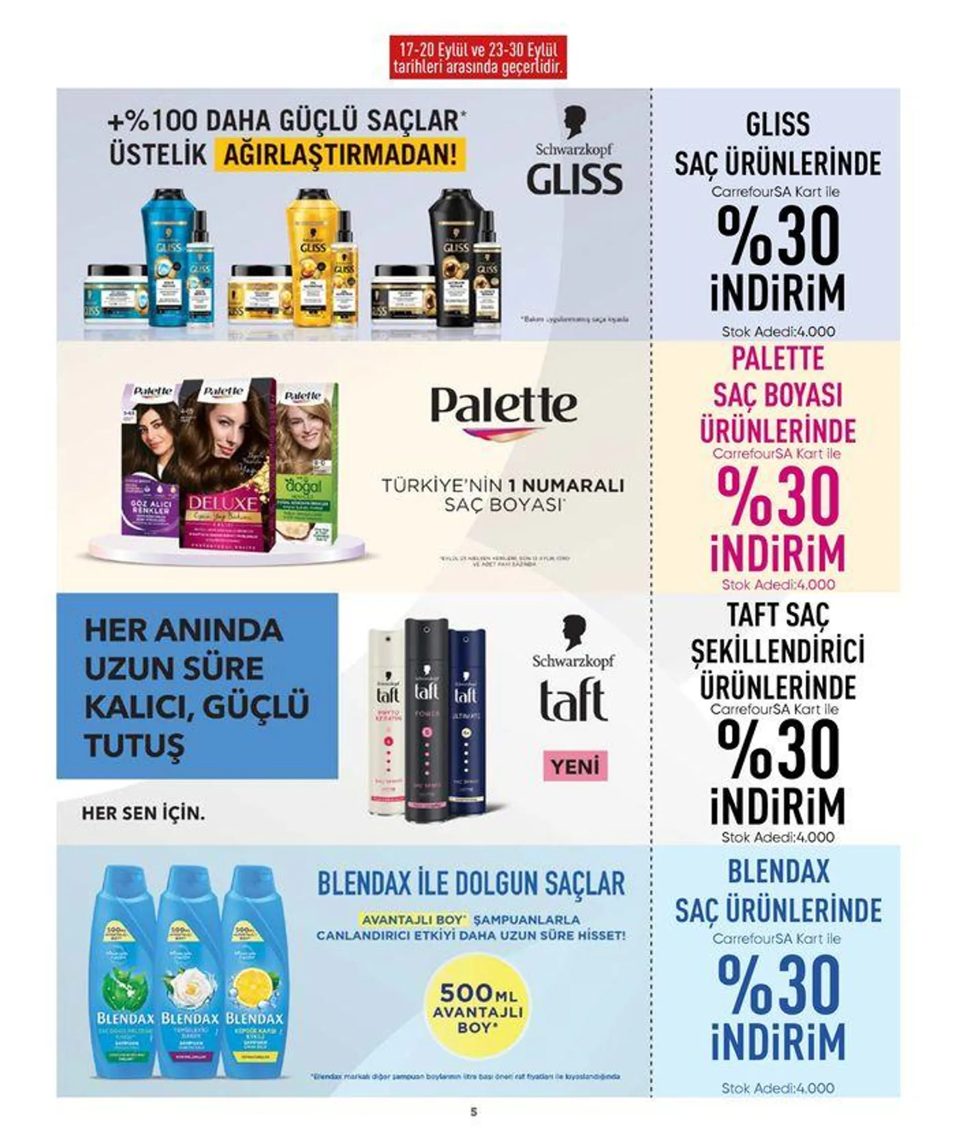 Katalog Kataloglar CarrefourSA 22 Eylül - 6 Ekim 2024 - aktüel Sayfa 6