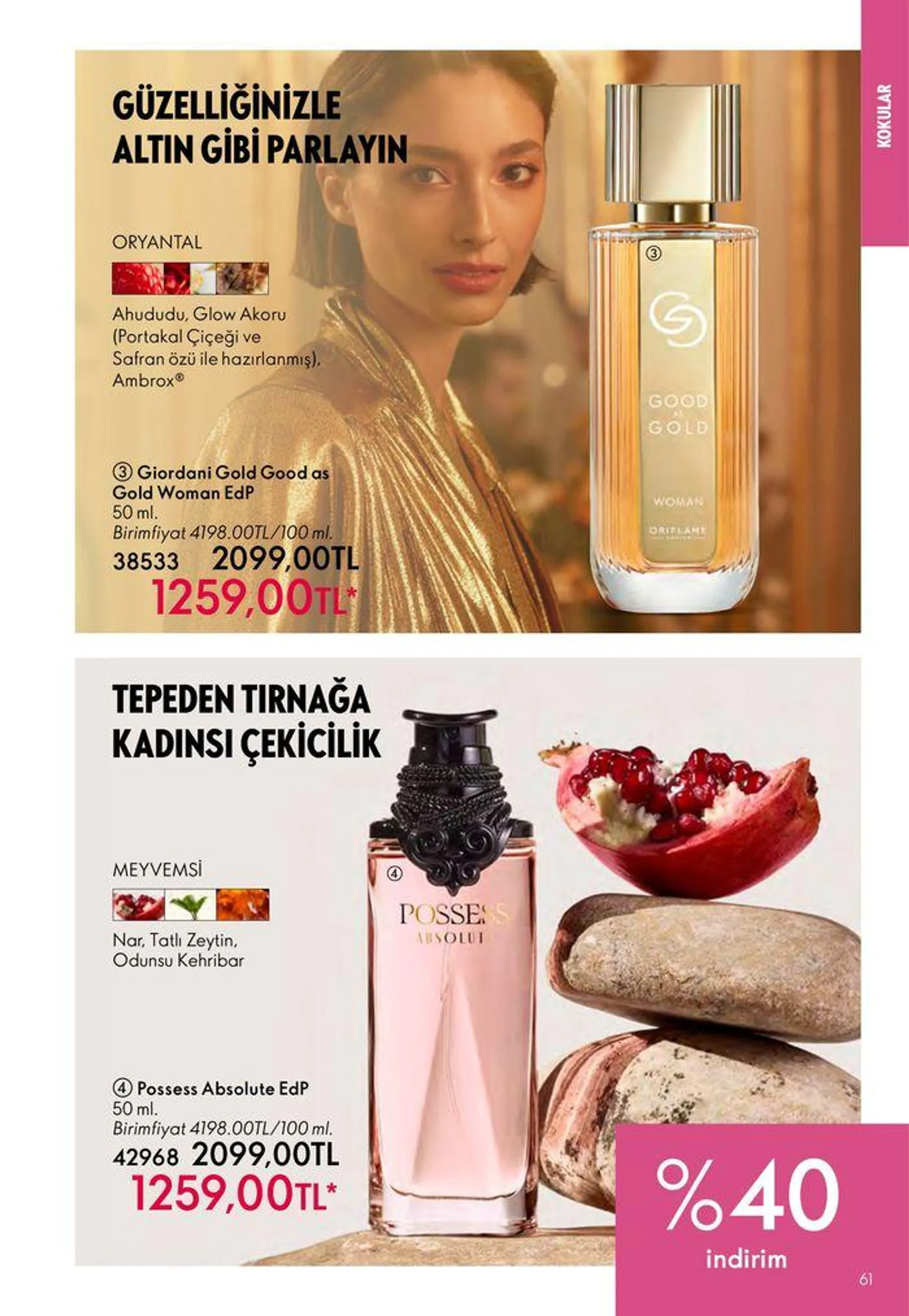 Katalog Oriflame katalog 1 Ağustos - 15 Ağustos 2024 - aktüel Sayfa 61