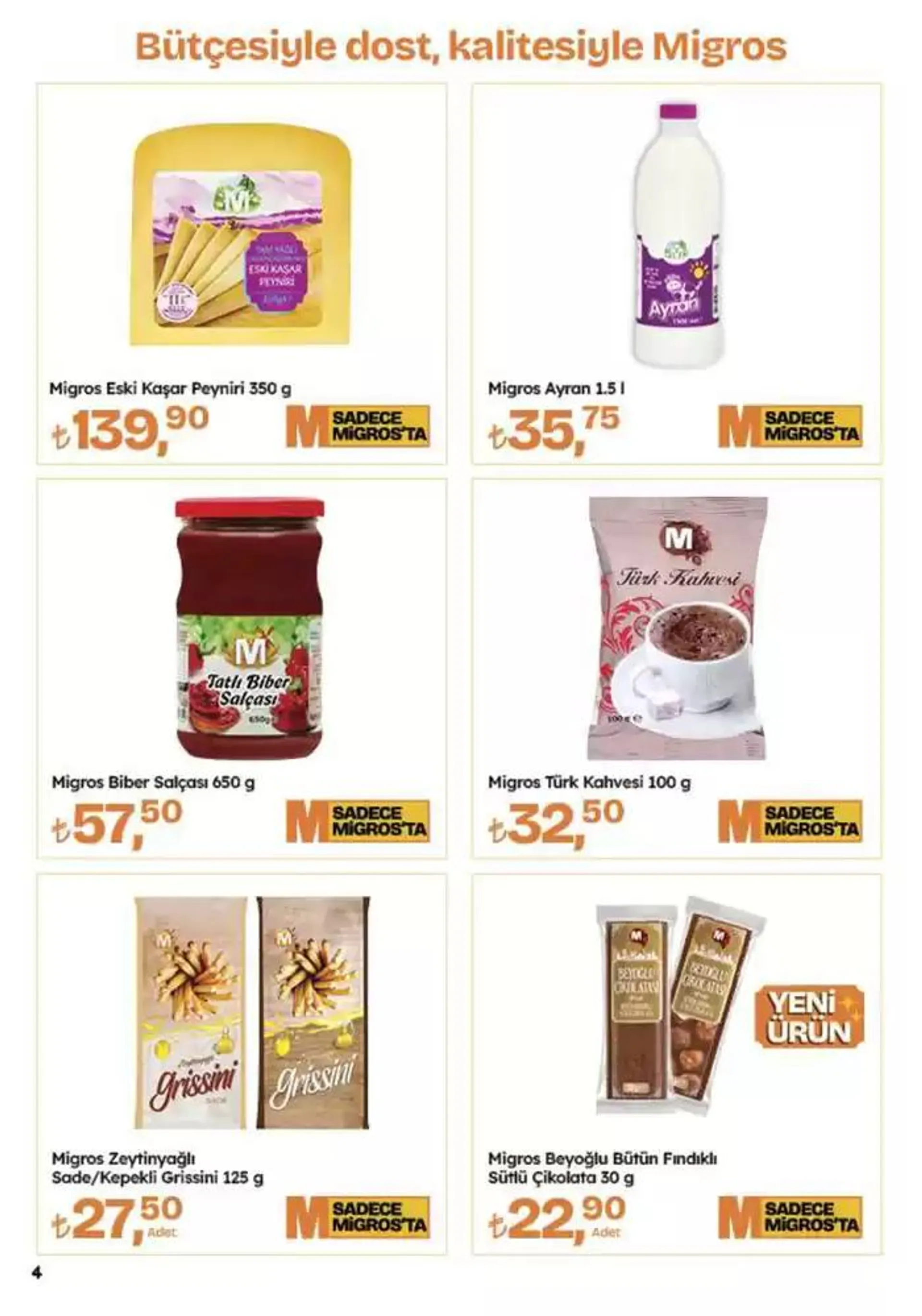 Katalog Migros katalog 26 Ekim - 9 Kasım 2024 - aktüel Sayfa 4