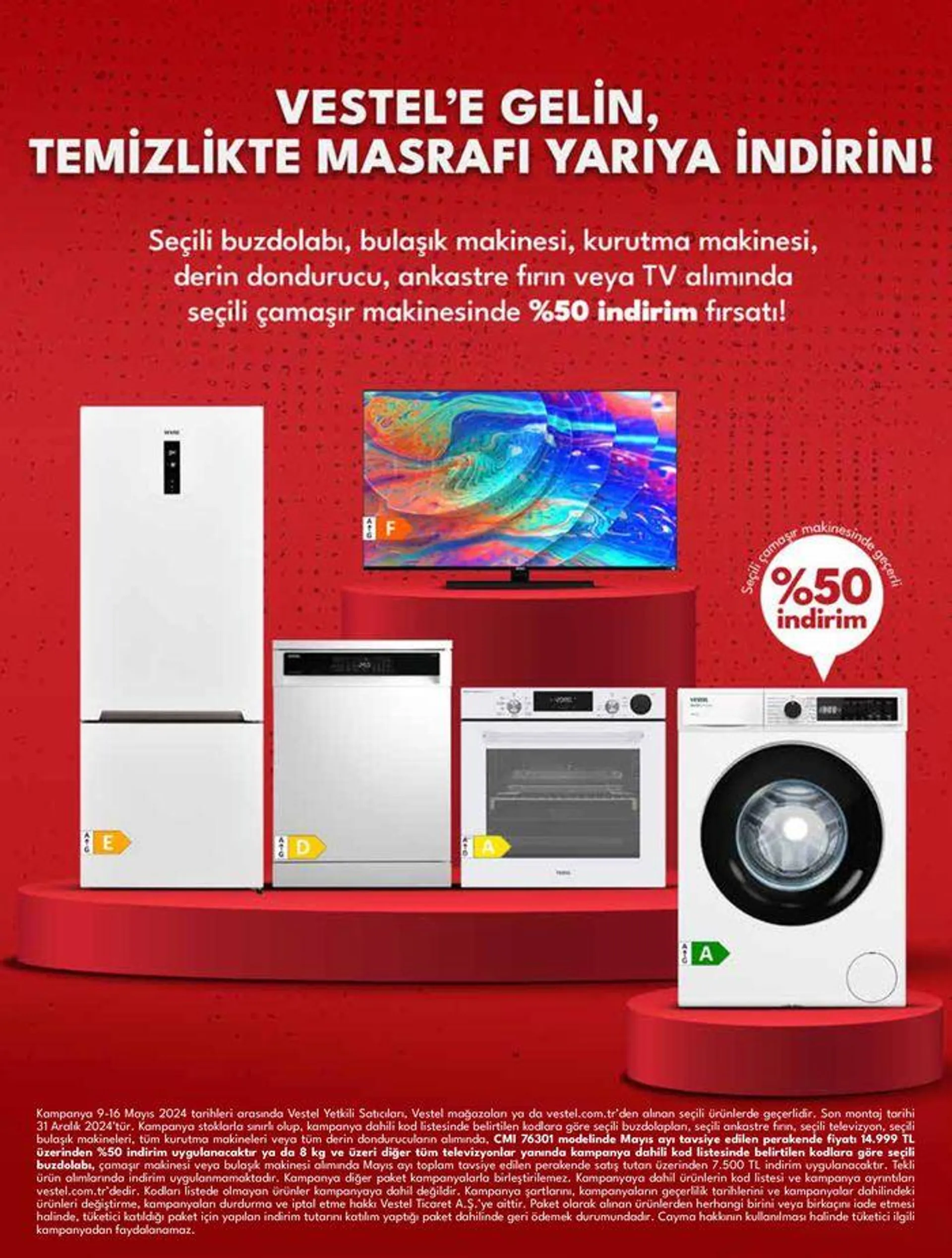 Katalog Beyaz Eşyalar 11 Mayıs - 25 Mayıs 2024 - aktüel Sayfa 5