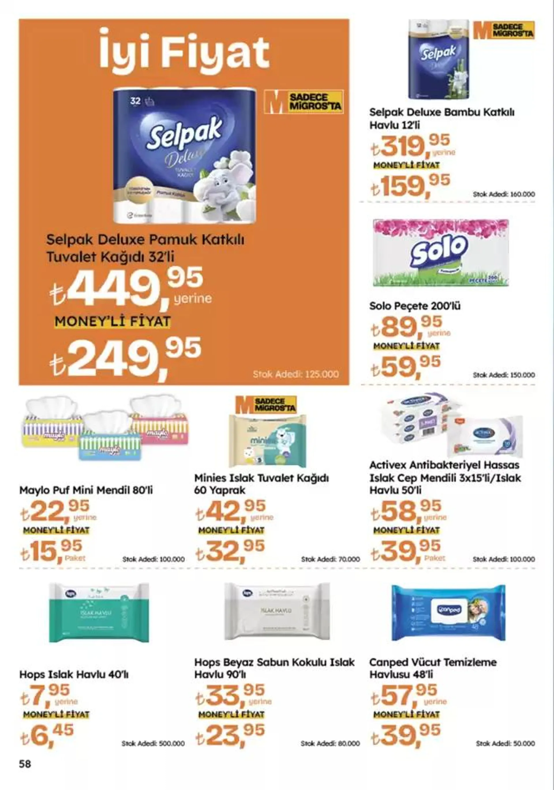 Katalog Migros katalog 21 Kasım - 4 Aralık 2024 - aktüel Sayfa 58