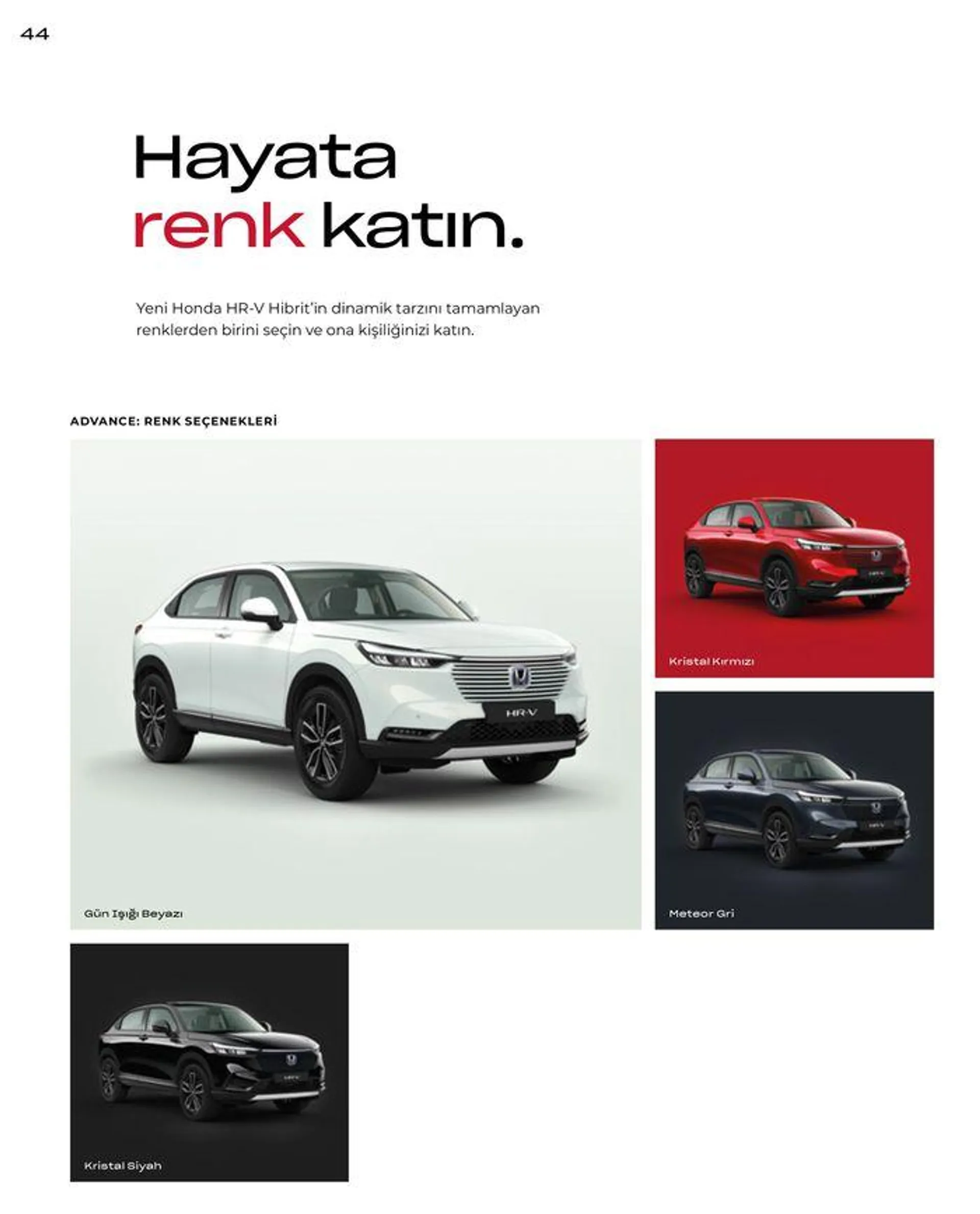 Katalog Honda HR-V e:HEV 26 Ocak - 26 Ocak 2025 - aktüel Sayfa 46