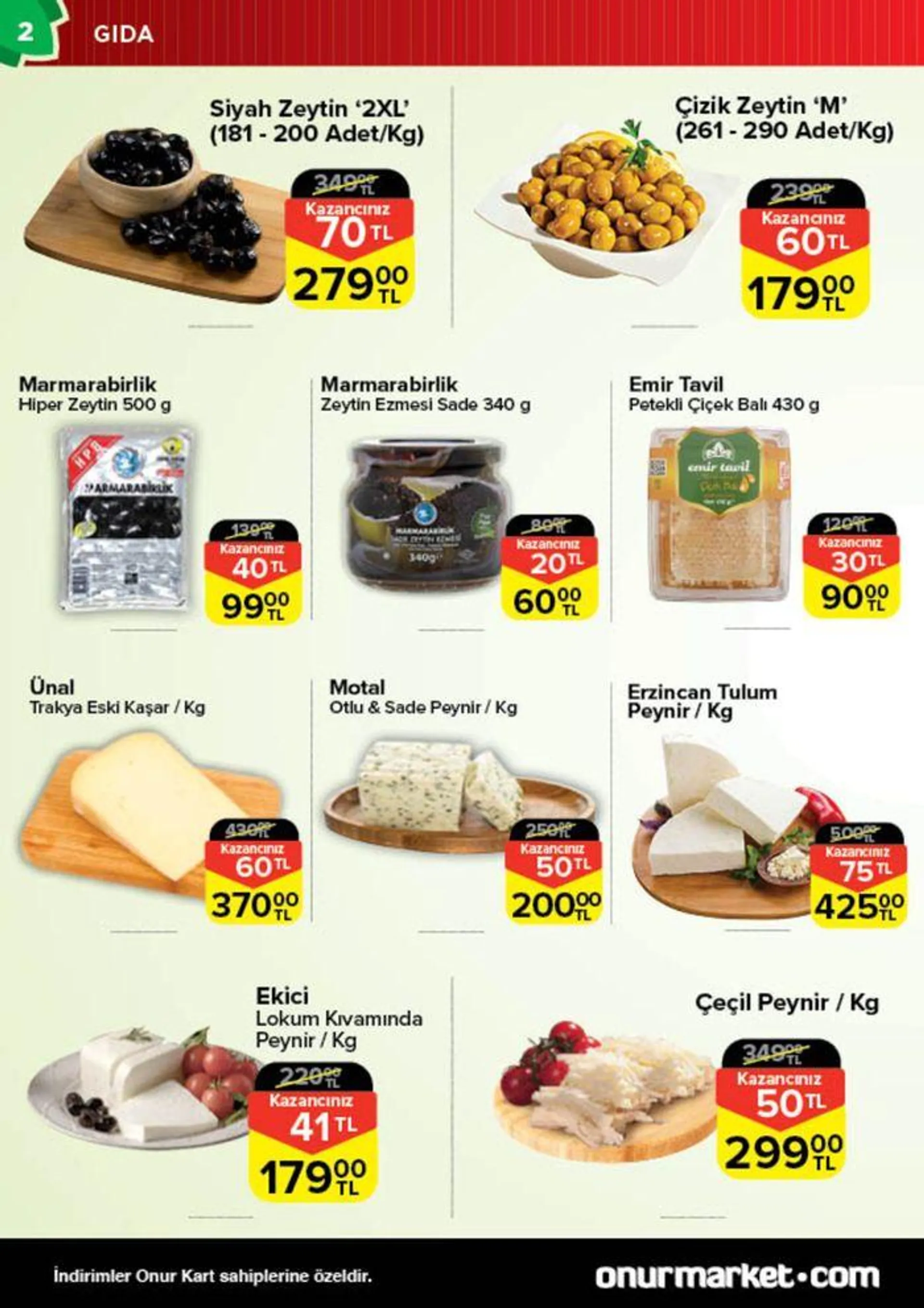 Onur Market Katalog - 2