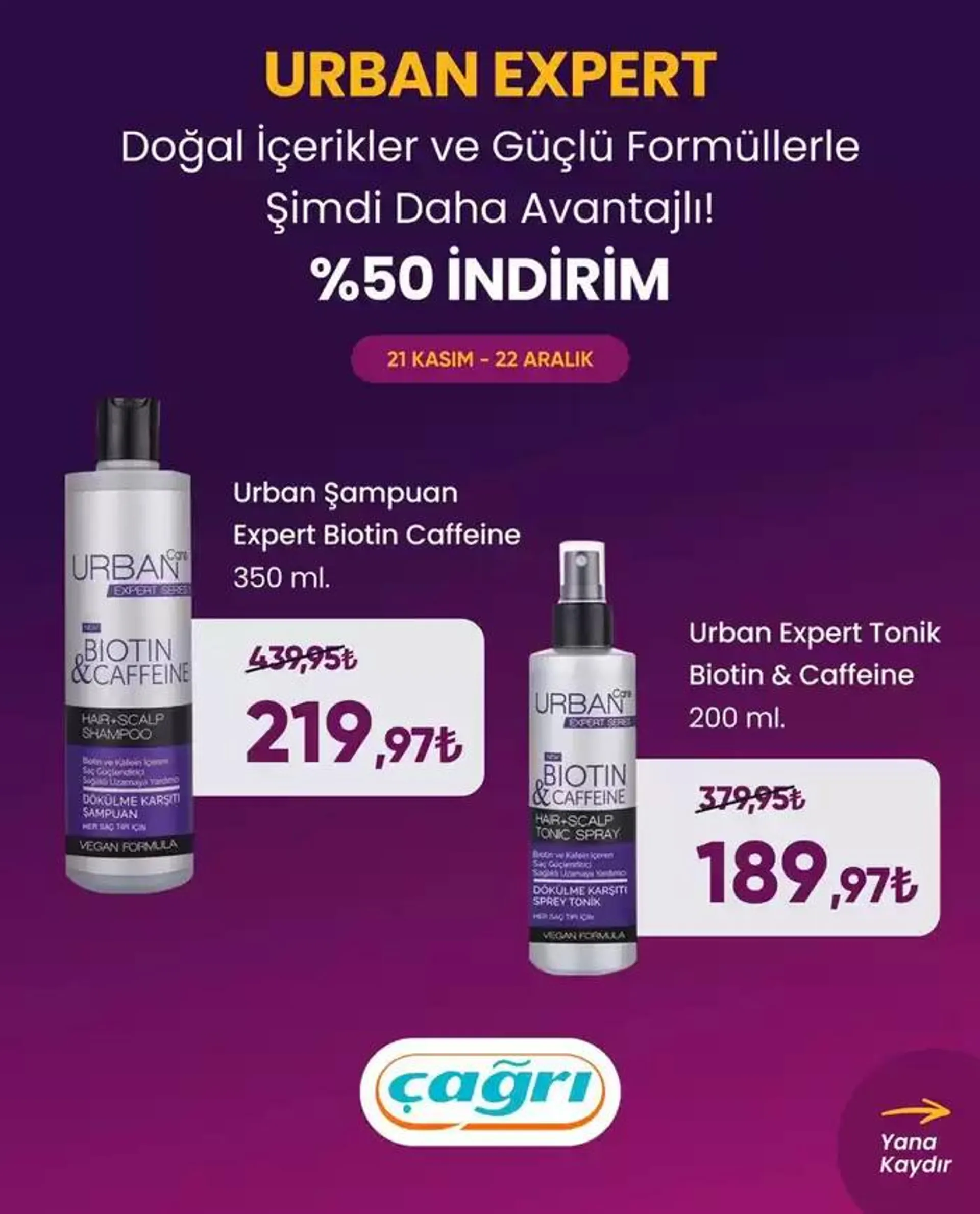 Katalog Çağrı Market katalog 16 Aralık - 30 Aralık 2024 - aktüel Sayfa 7