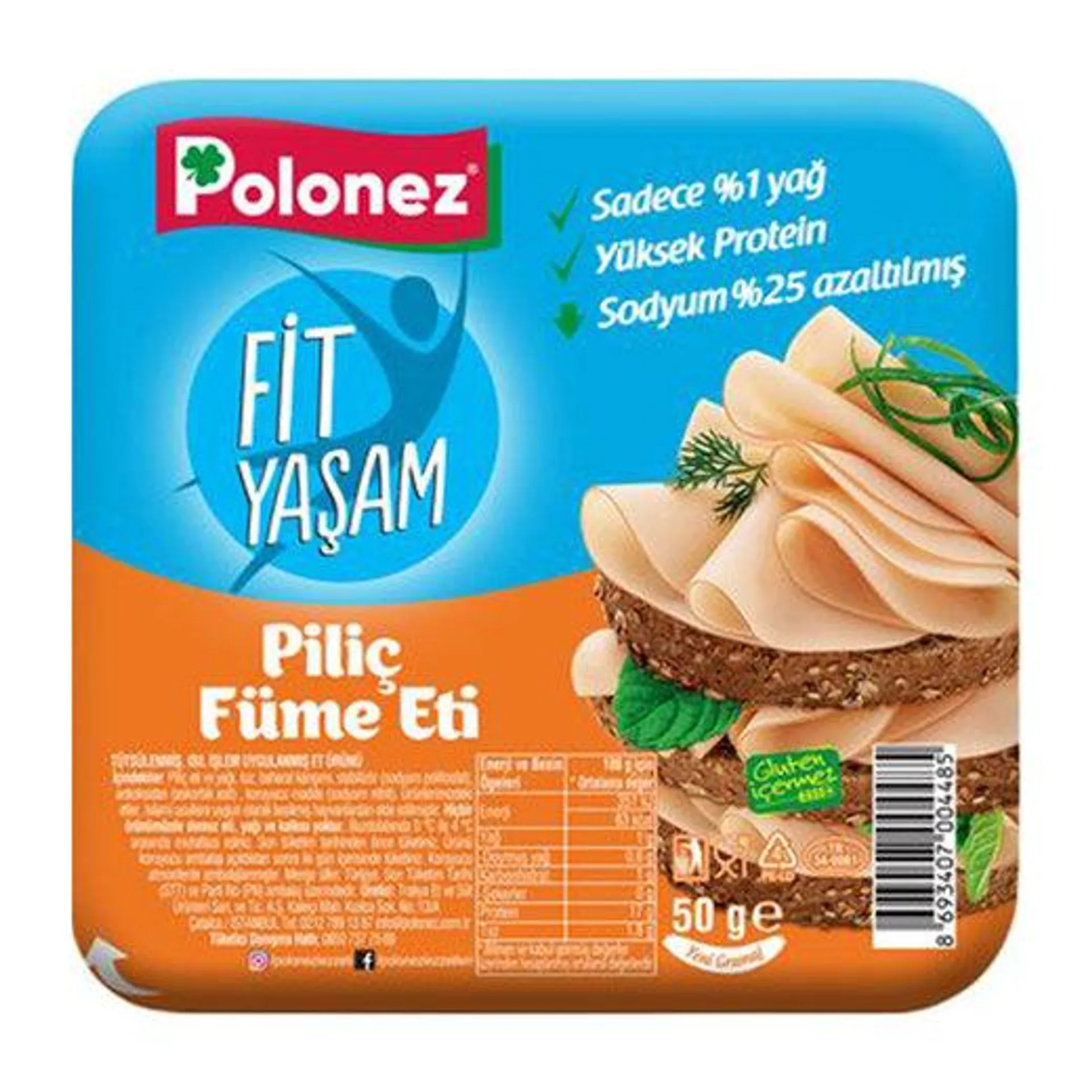 Polonez Piliç Füme 50 gr