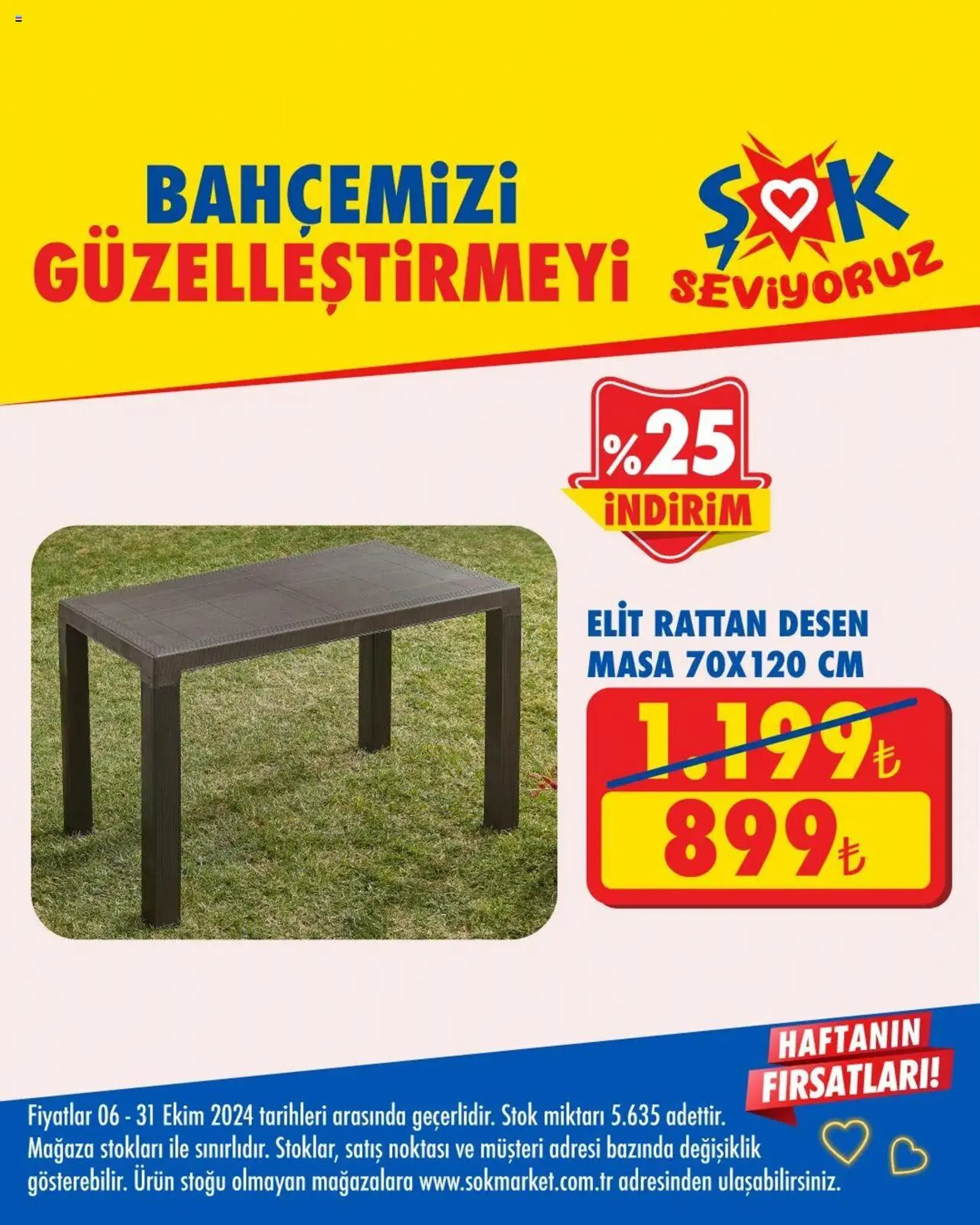 Katalog Şok Market indirim - bahcemizi 6 Ekim - 31 Ekim 2024 - aktüel Sayfa 11