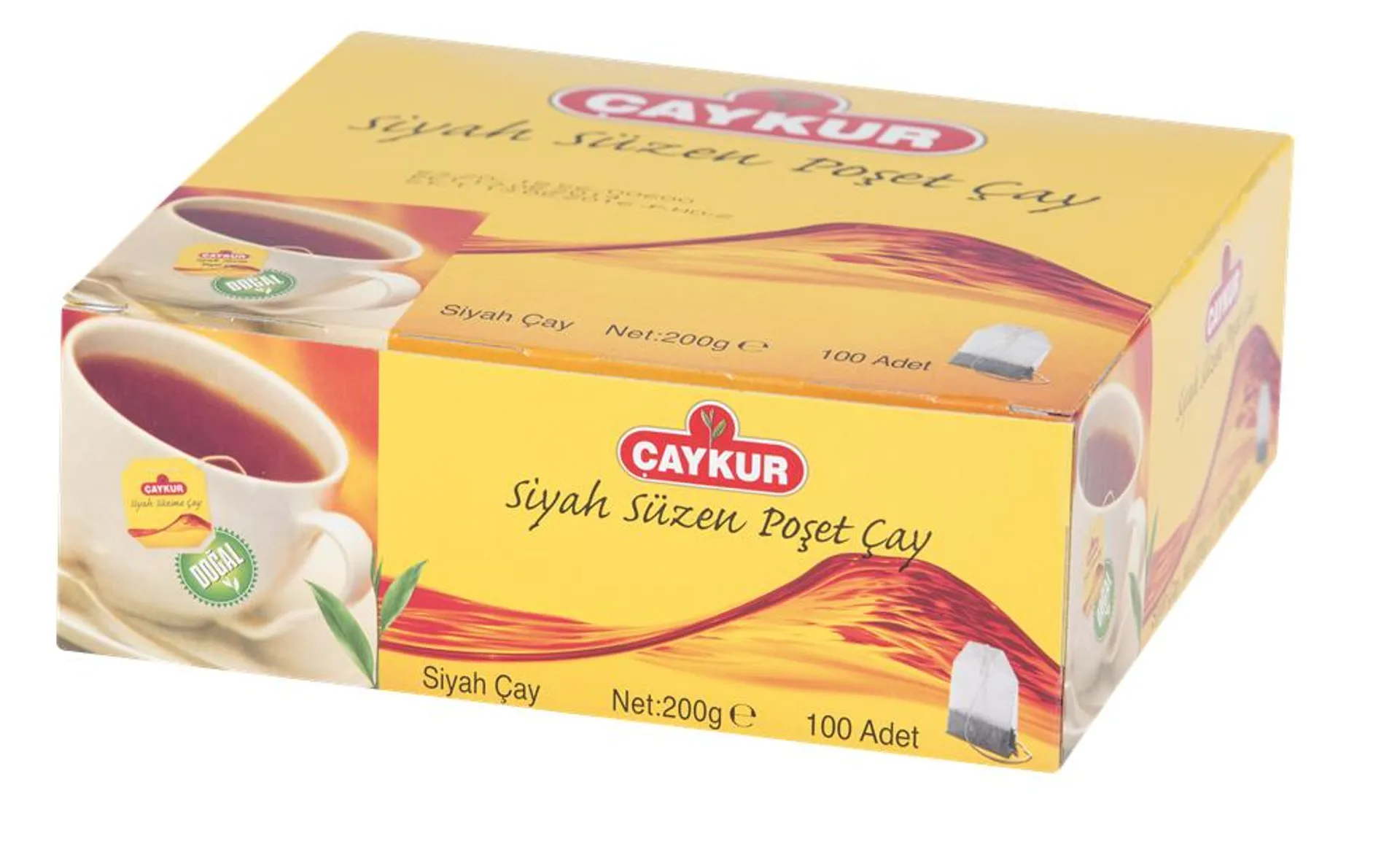 Çaykur Siyah Süzen Poşet Çay 100x2 g