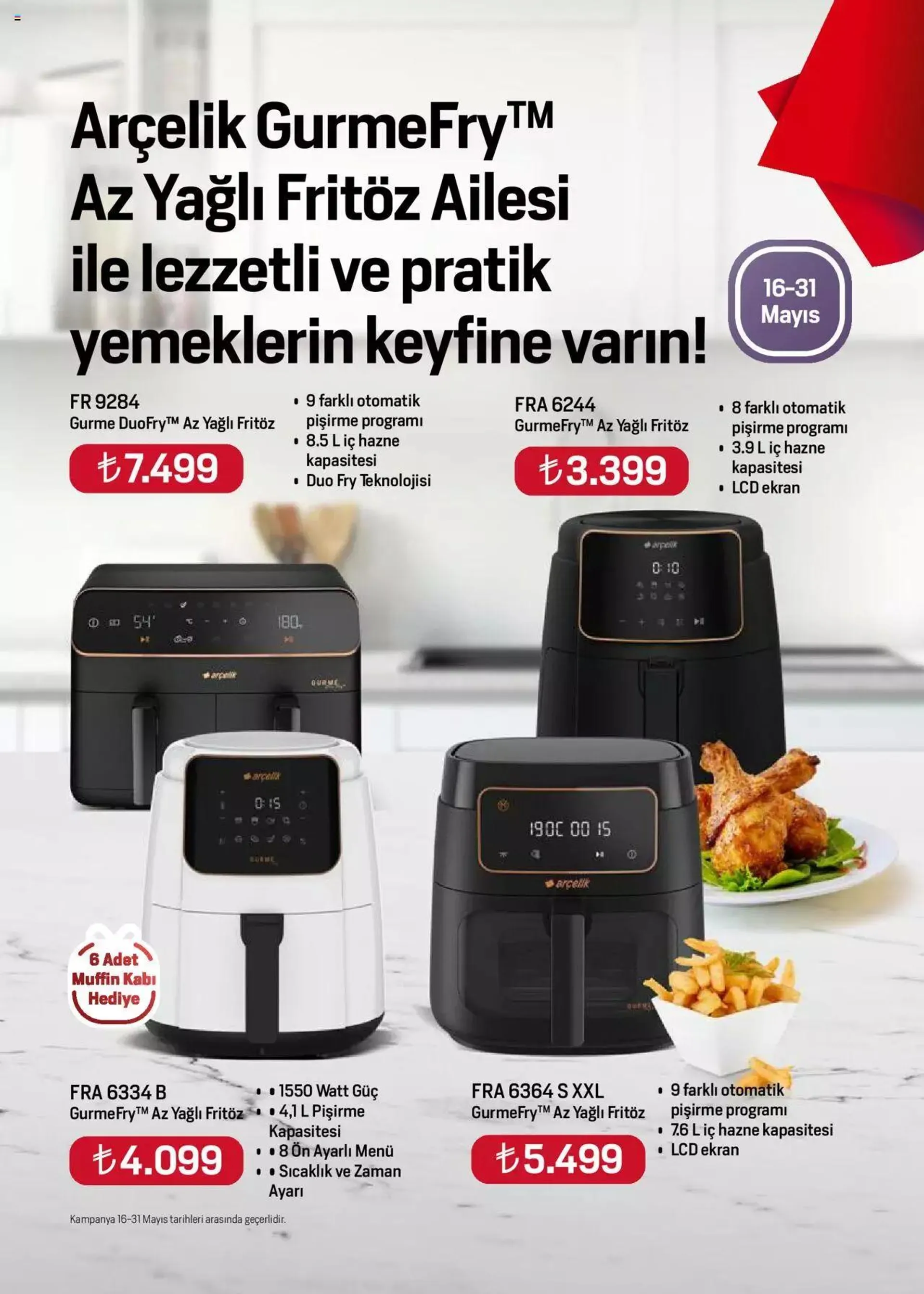 Katalog Arçelik Genel Kataloğu 16 Mayıs - 31 Aralık 2024 - aktüel Sayfa 72