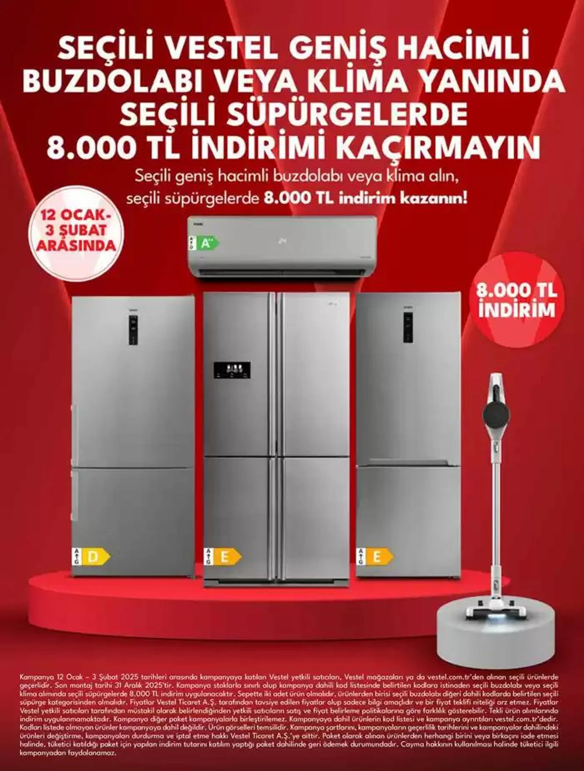 Katalog Beyaz Eşyalar 17 Ocak - 24 Ocak 2025 - aktüel Sayfa 7