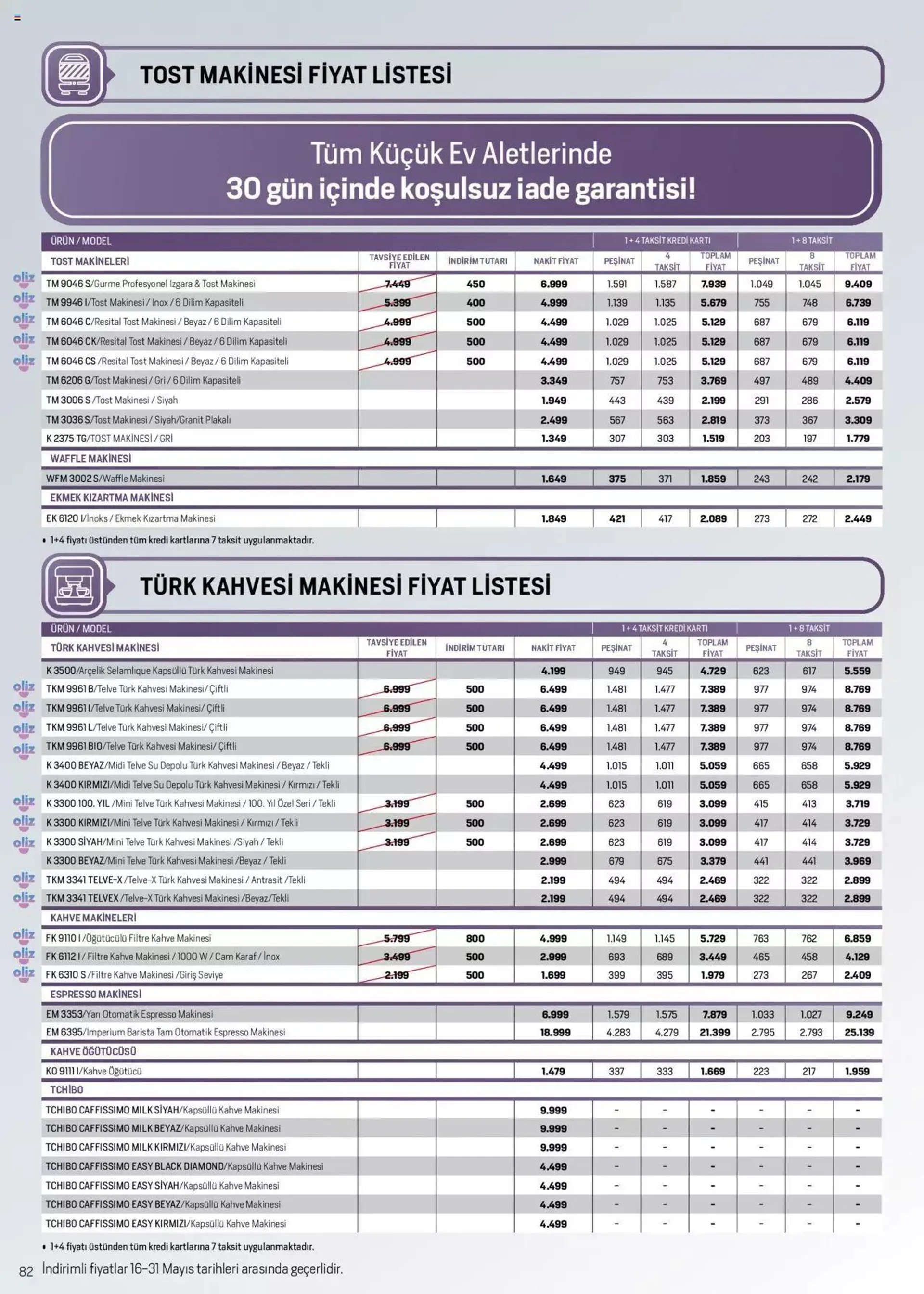 Katalog Arçelik Genel Kataloğu 16 Mayıs - 31 Aralık 2024 - aktüel Sayfa 82