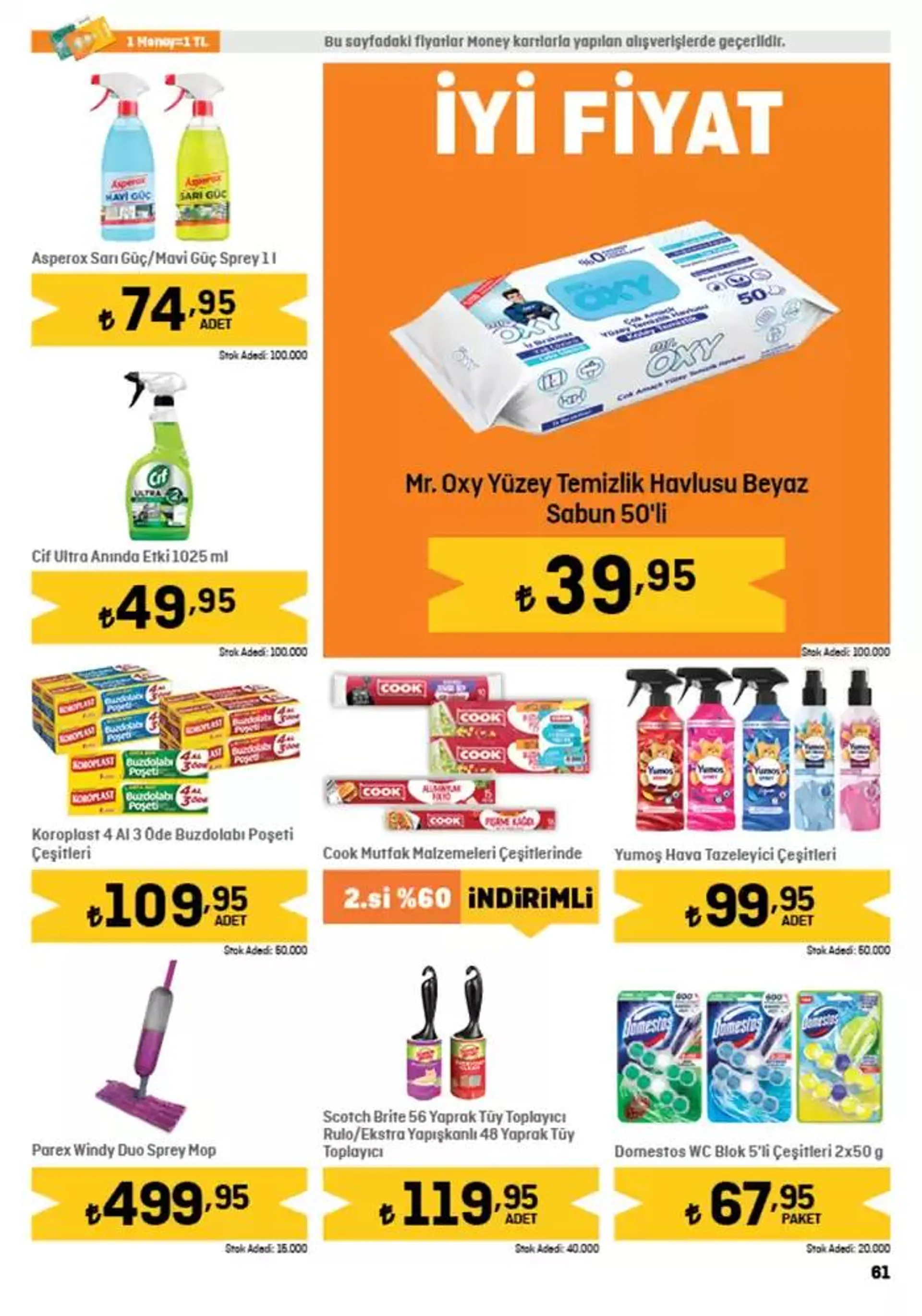 Katalog Migros katalog 26 Eylül - 9 Ekim 2024 - aktüel Sayfa 61