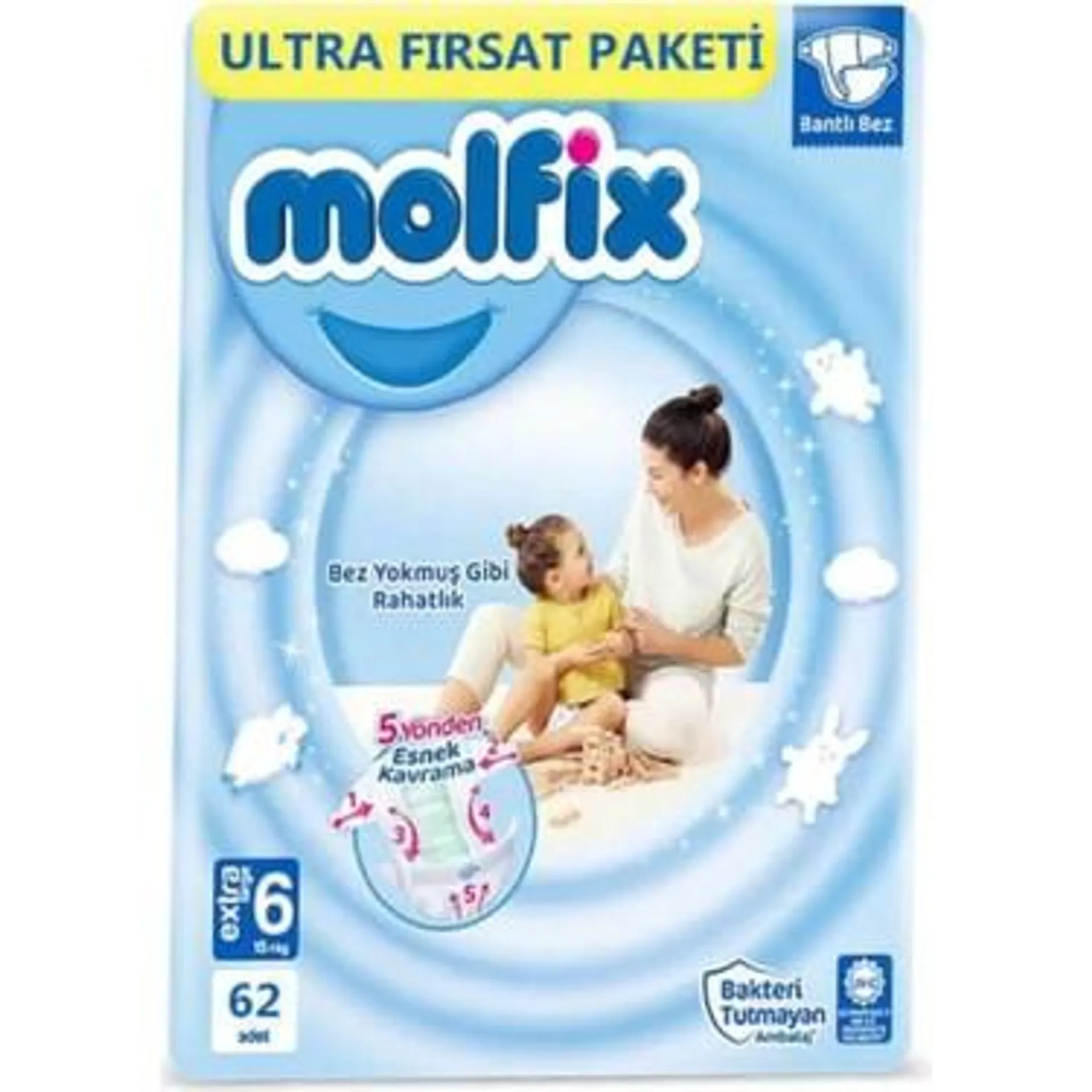 Molfix Ultra Fırsat 3D Pkt 62 Li Large