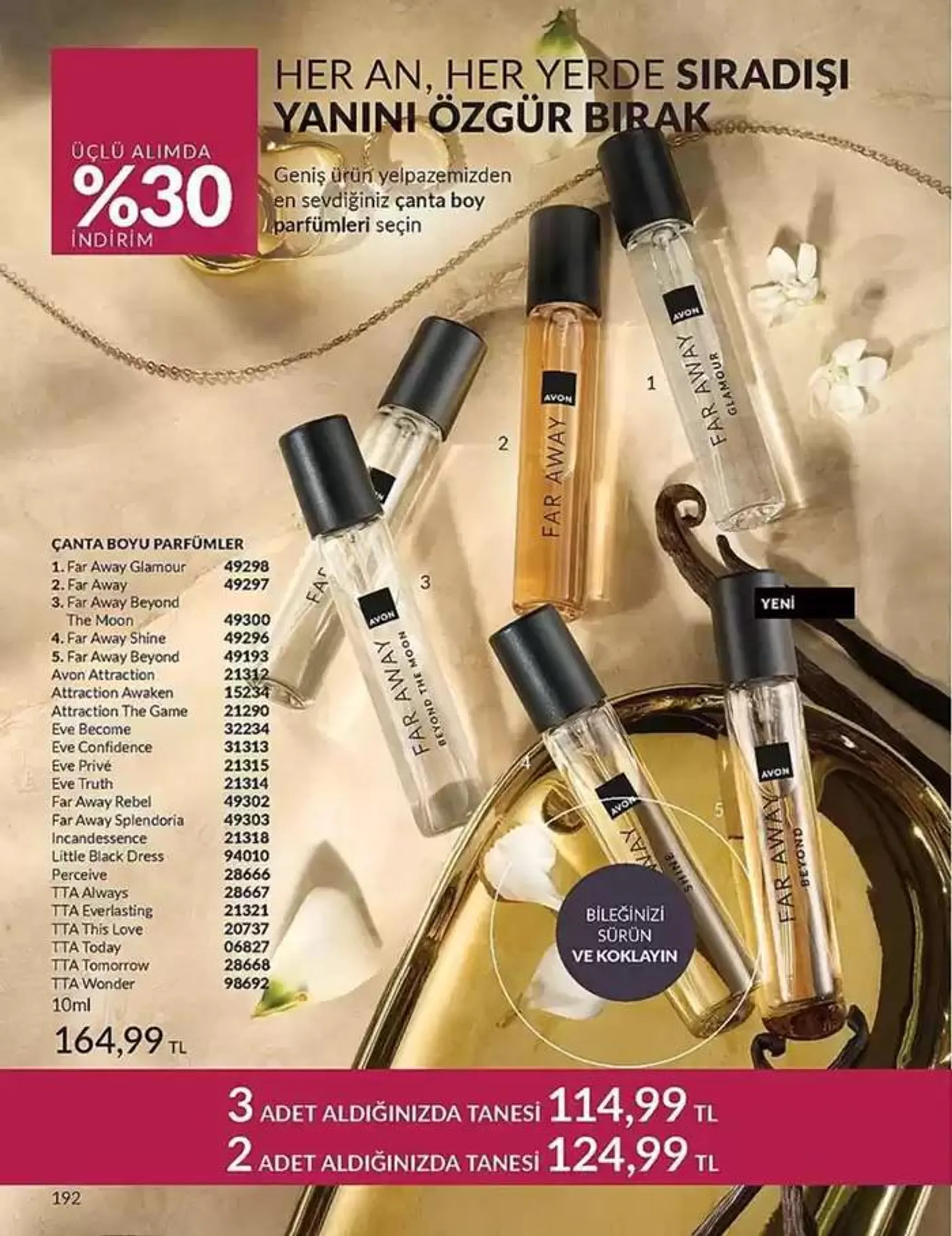 Katalog AVON Ekim 2024 Brosur 1 Ekim - 31 Ekim 2024 - aktüel Sayfa 192