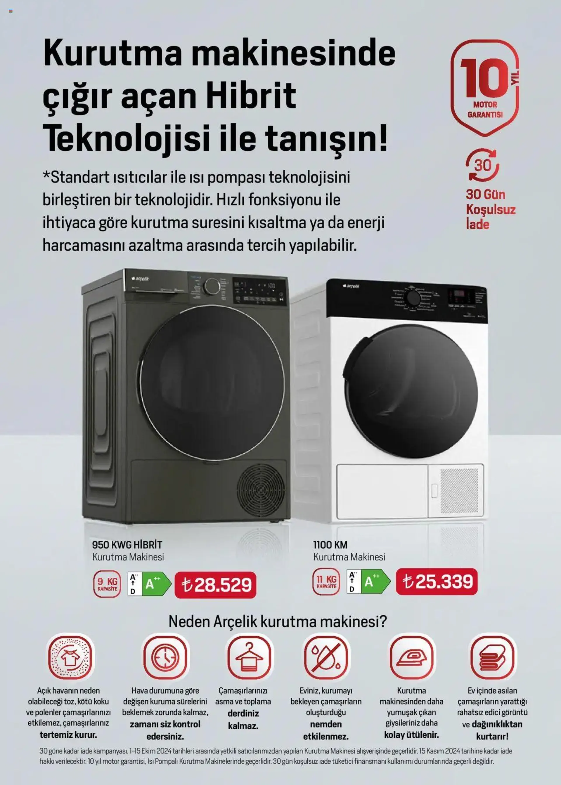 Katalog Arçelik Katalog 1 Ekim - 15 Ekim 2024 - aktüel Sayfa 28