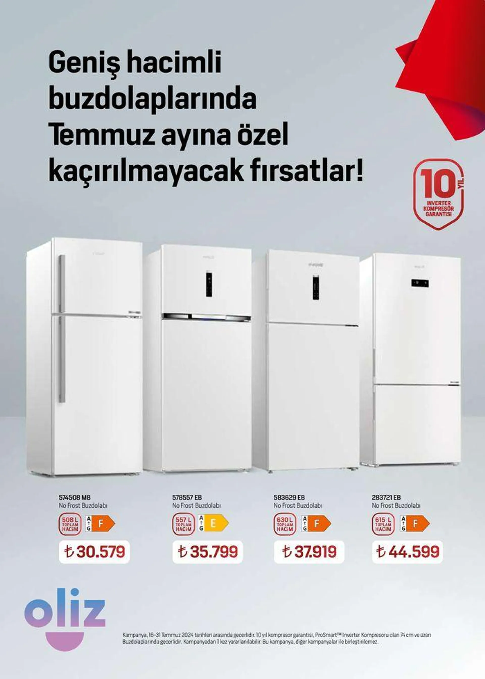 Katalog Arçelik Genel Kataloğu 16 Temmuz - 30 Temmuz 2024 - aktüel Sayfa 10