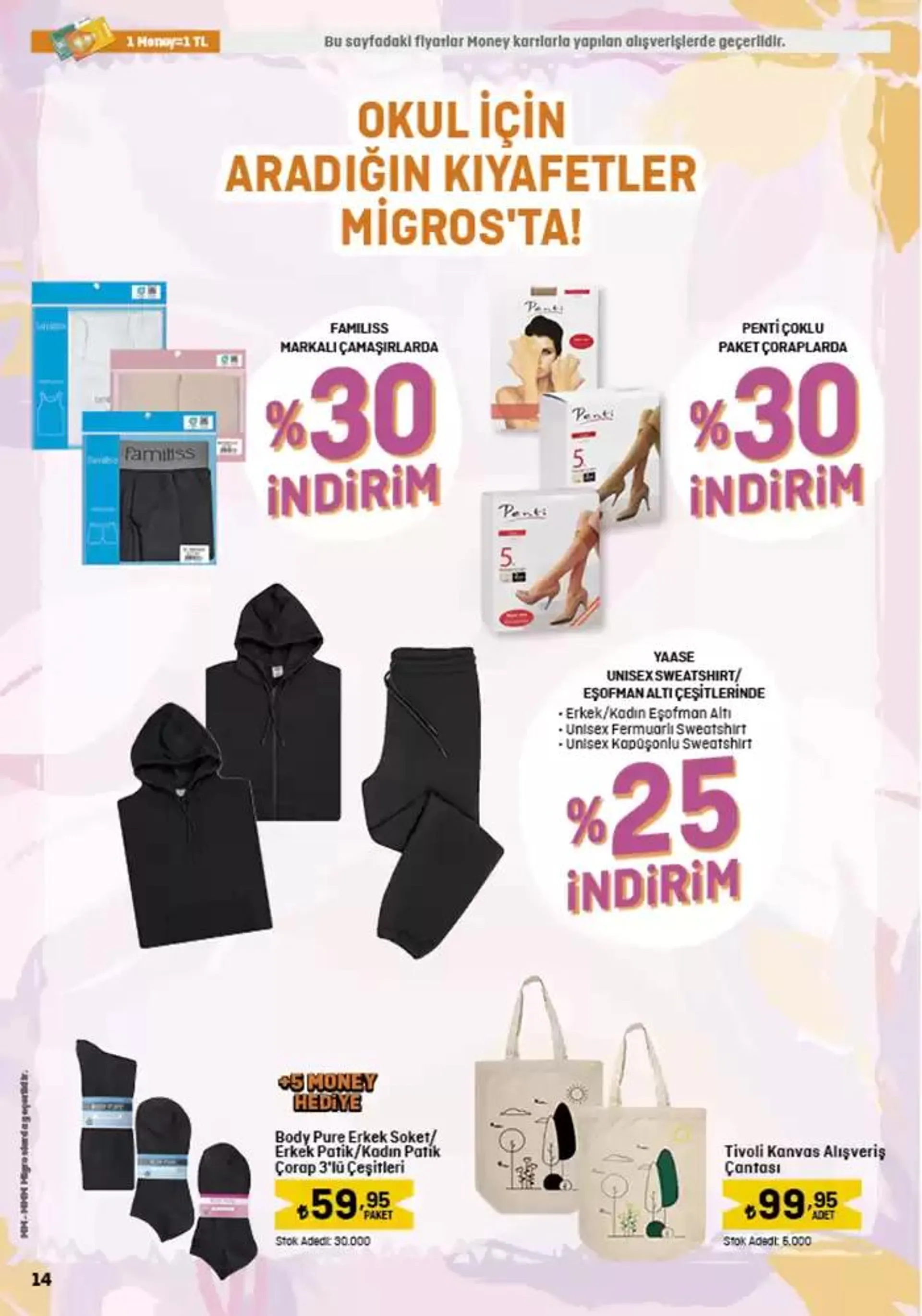 Katalog Migros katalog 26 Eylül - 9 Ekim 2024 - aktüel Sayfa 93