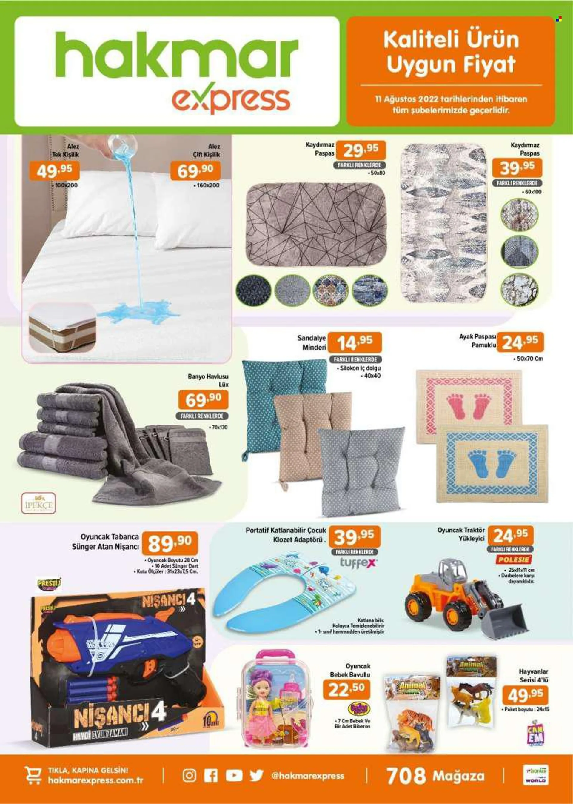 Hakmar Express aktüel ürünler, broşür  - 8.11.2022 - 8.17.2022 - Satıştaki ürünler - traktör, sandalye, oyun, oyuncak, klozet, banyo. Sayfa 2.