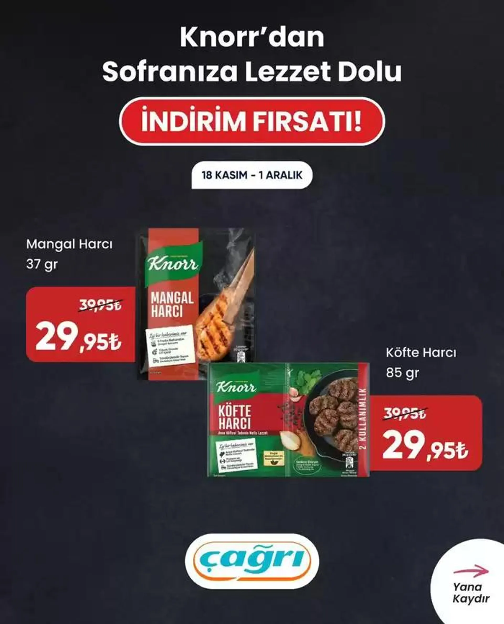 Katalog Çağrı Market katalog 2 Aralık - 16 Aralık 2024 - aktüel Sayfa 7