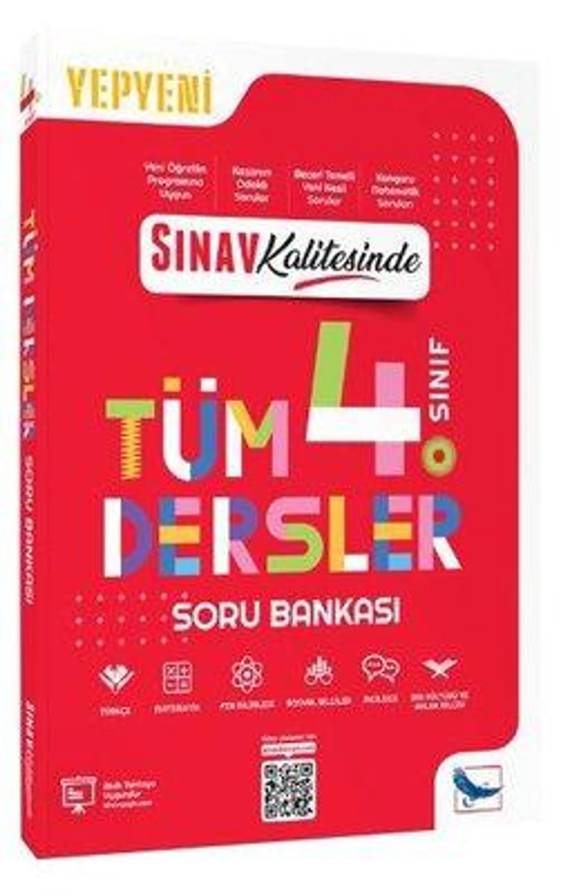 4.Sınıf Tüm Dersler Sınav Kalitesinde Soru Bankası