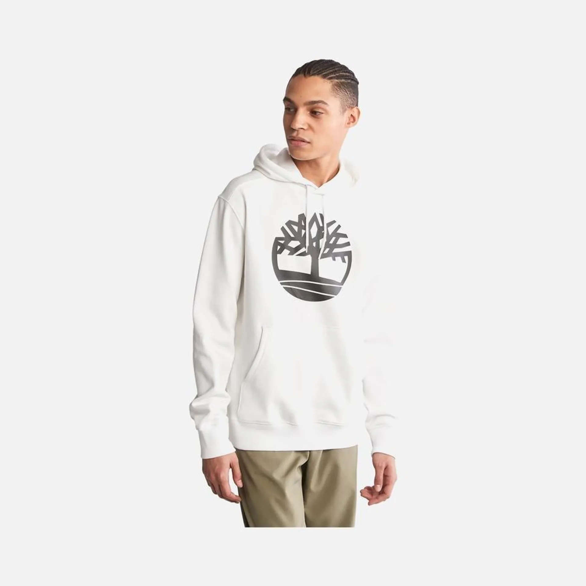 Timberland Core Tree Logo Graphic Pullover Hoodie Erkek Sweatshirt