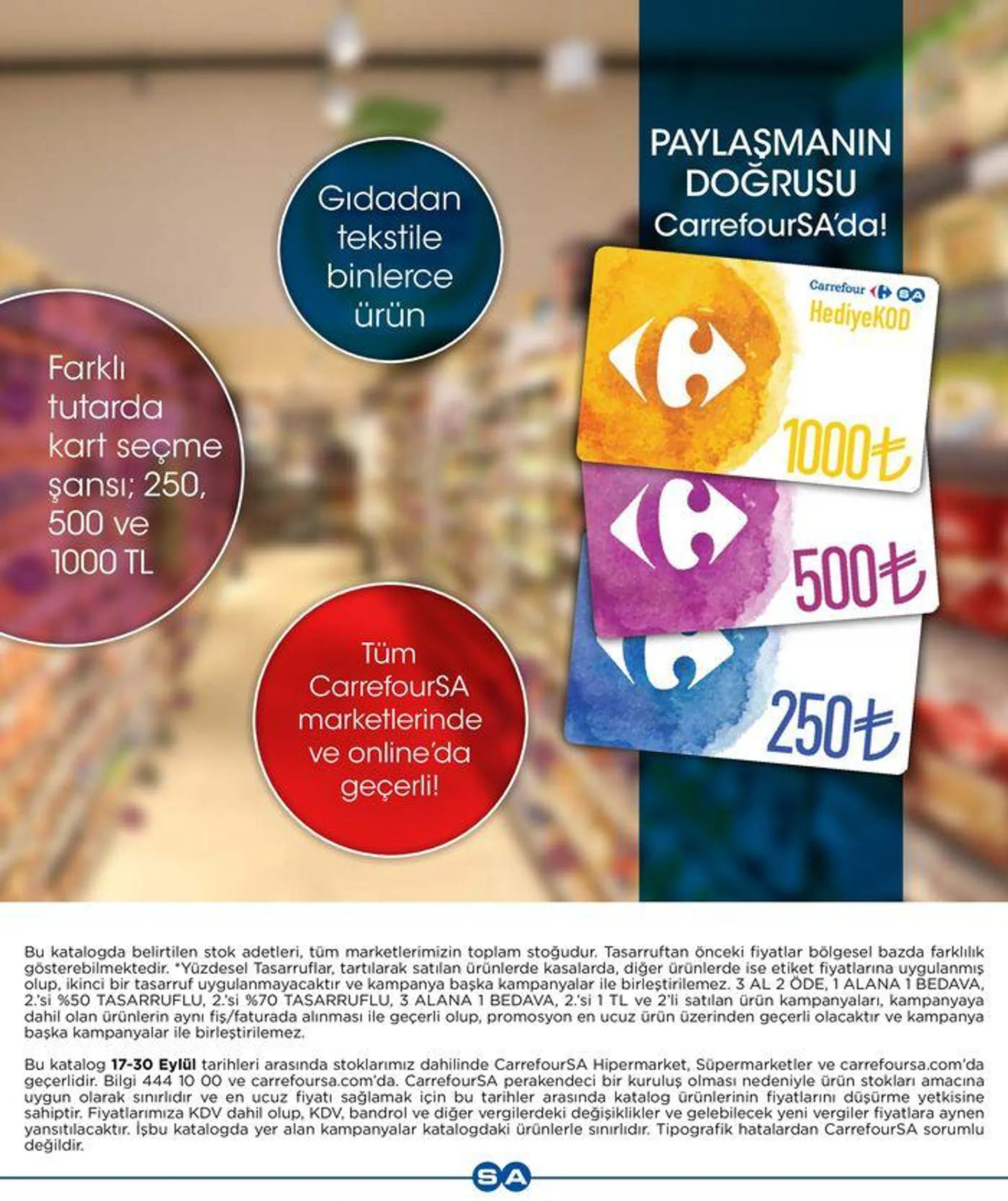 Katalog Kataloglar CarrefourSA 22 Eylül - 6 Ekim 2024 - aktüel Sayfa 39