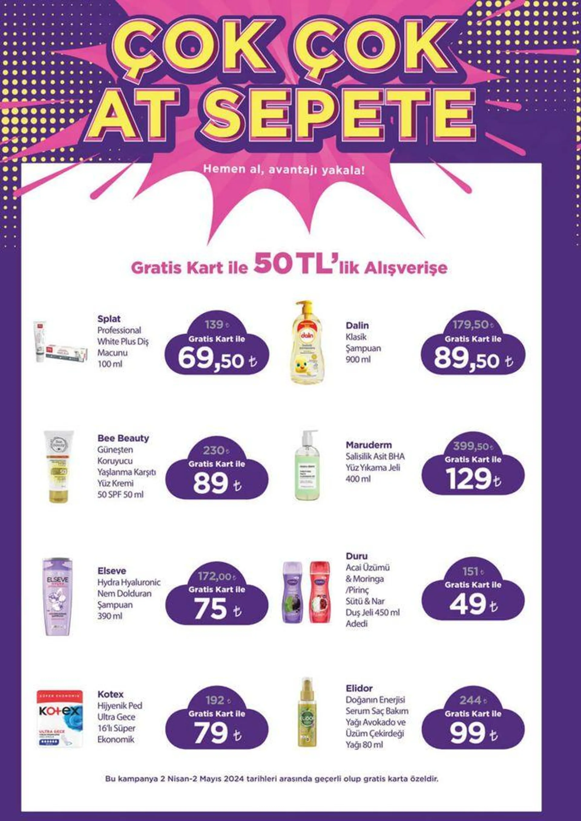 Katalog Gratis katalog 4 Mayıs - 31 Mayıs 2024 - aktüel Sayfa 2