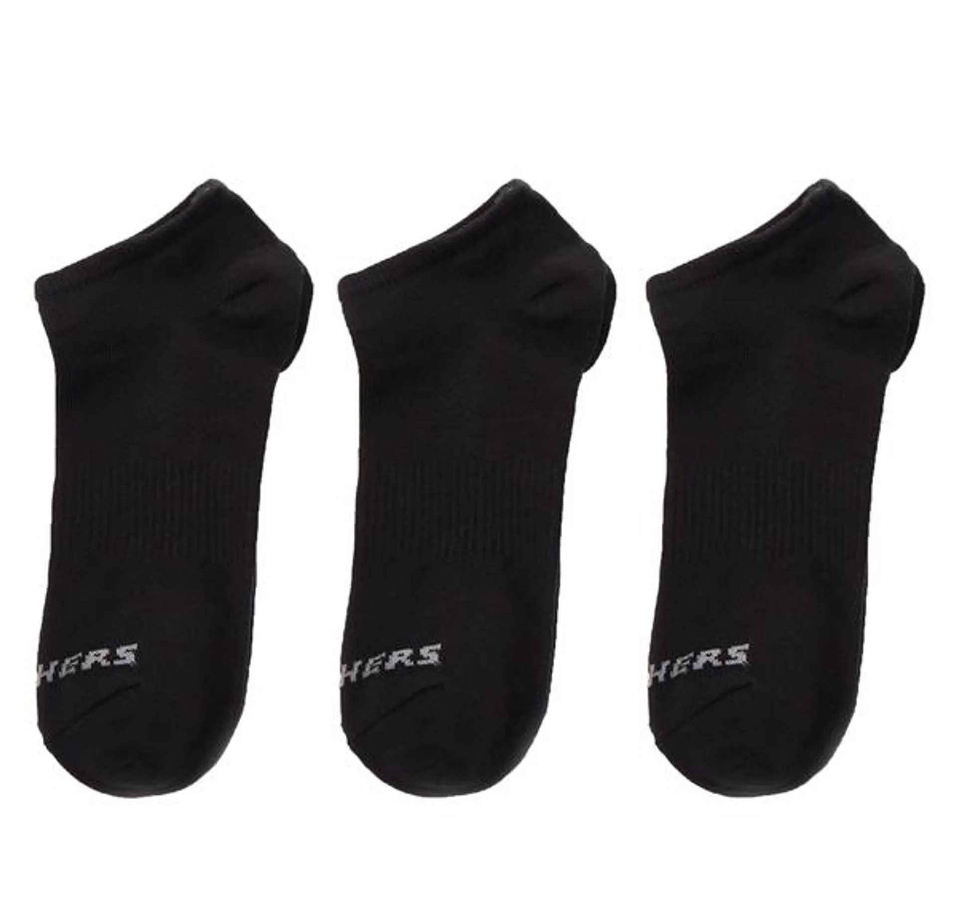 Skechers U 3 Pack No Show Socks Çorap Siyah