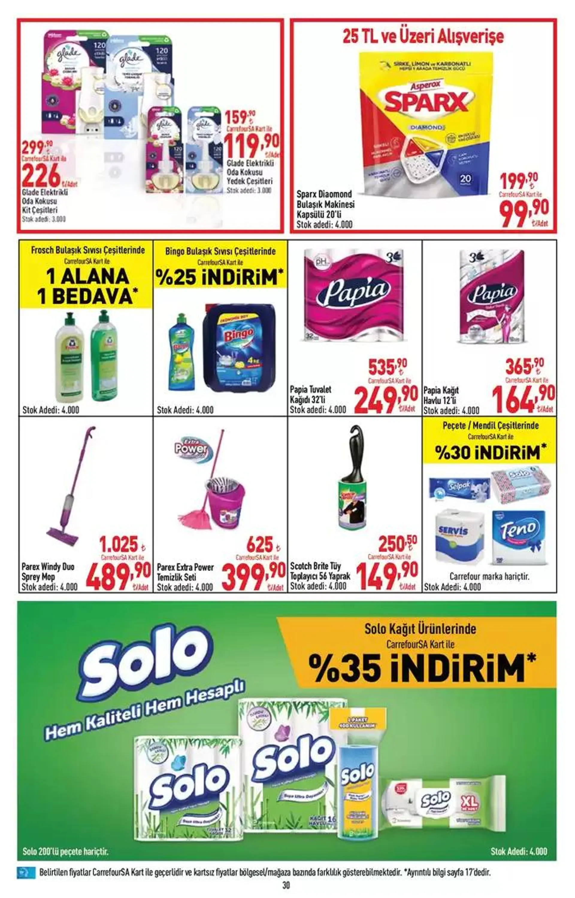 Katalog Carrefour Katalog 24 Ekim - 6 Kasım 21 Ekim - 27 Ekim 2024 - aktüel Sayfa 30