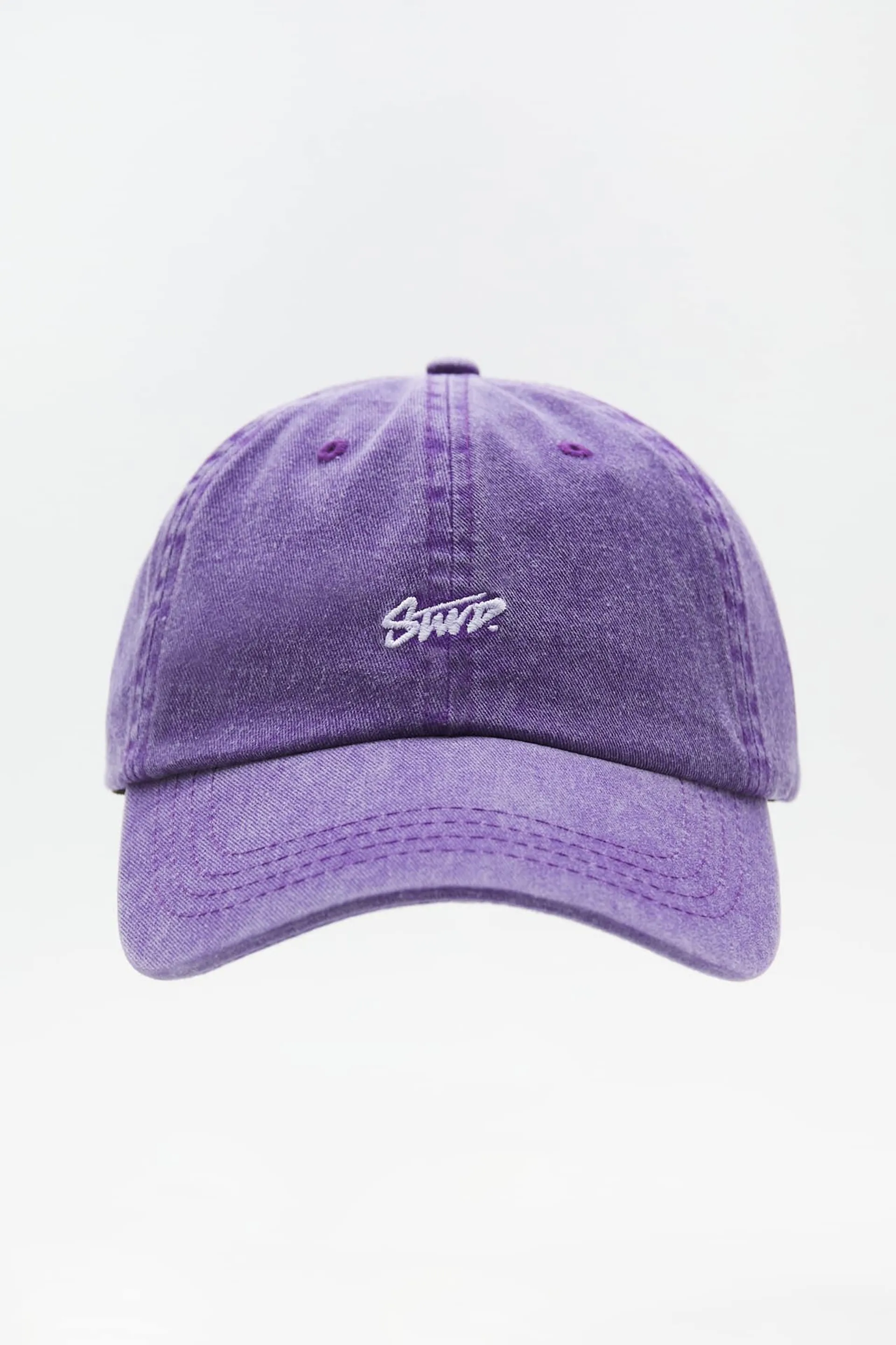 LILAC STWD CAP WITH WASHED FINISH