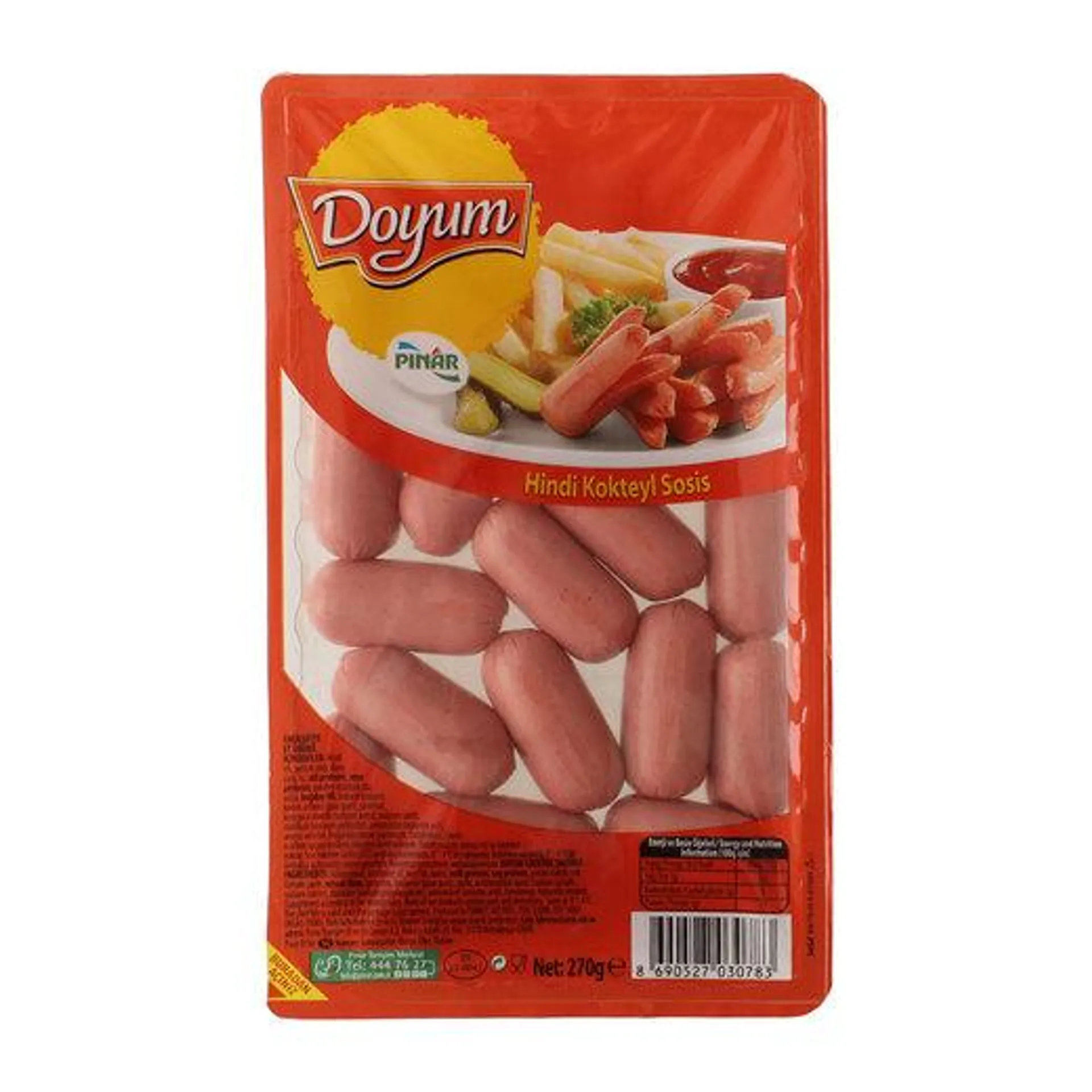 Pınar Doyum Kokteyl Sosis 250 gr