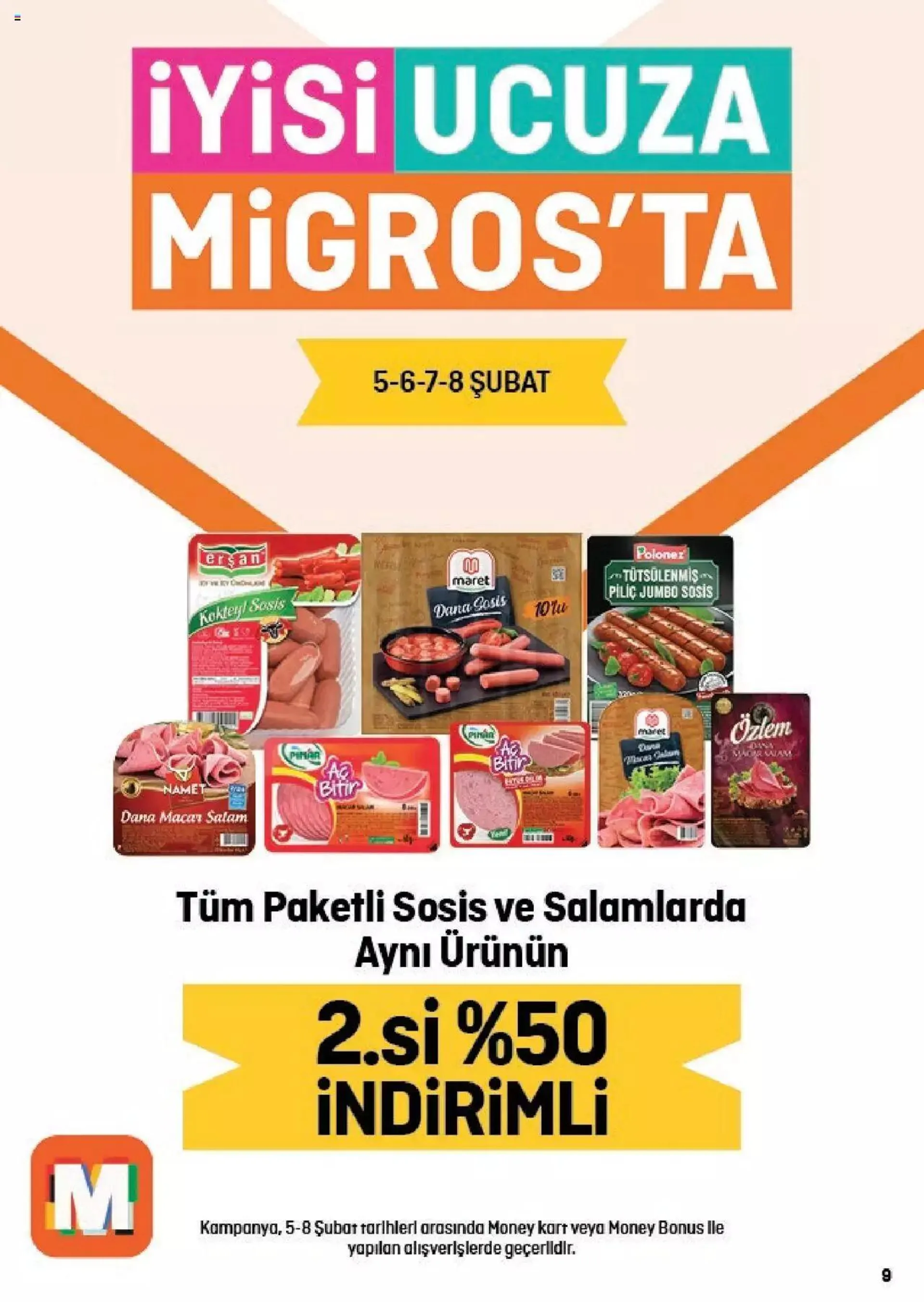 Katalog Migros Katalog - 5M Migroskop 1 Şubat - 14 Şubat 2024 - aktüel Sayfa 9