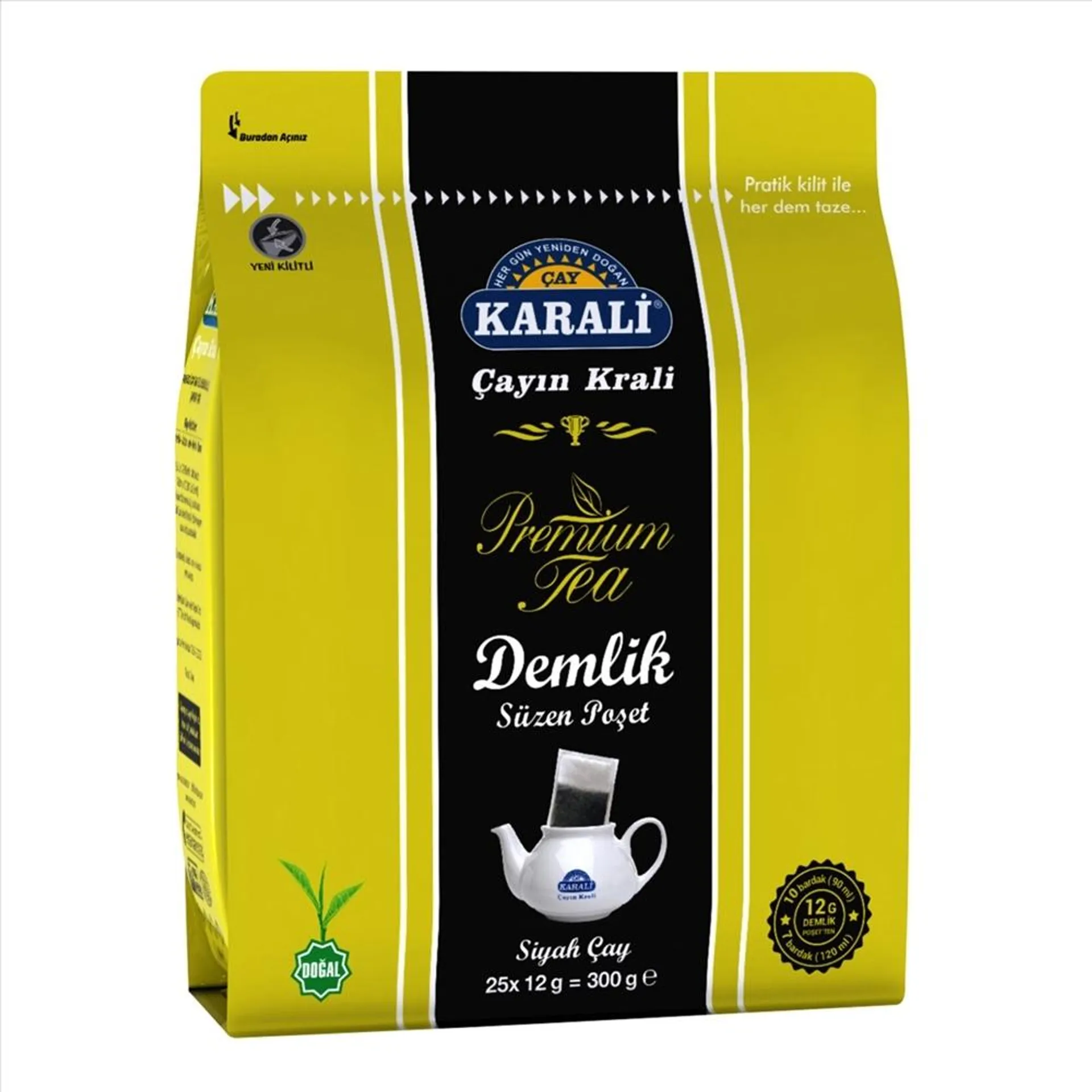 Karali Premium Demlik Poşet Çay 25x12 g