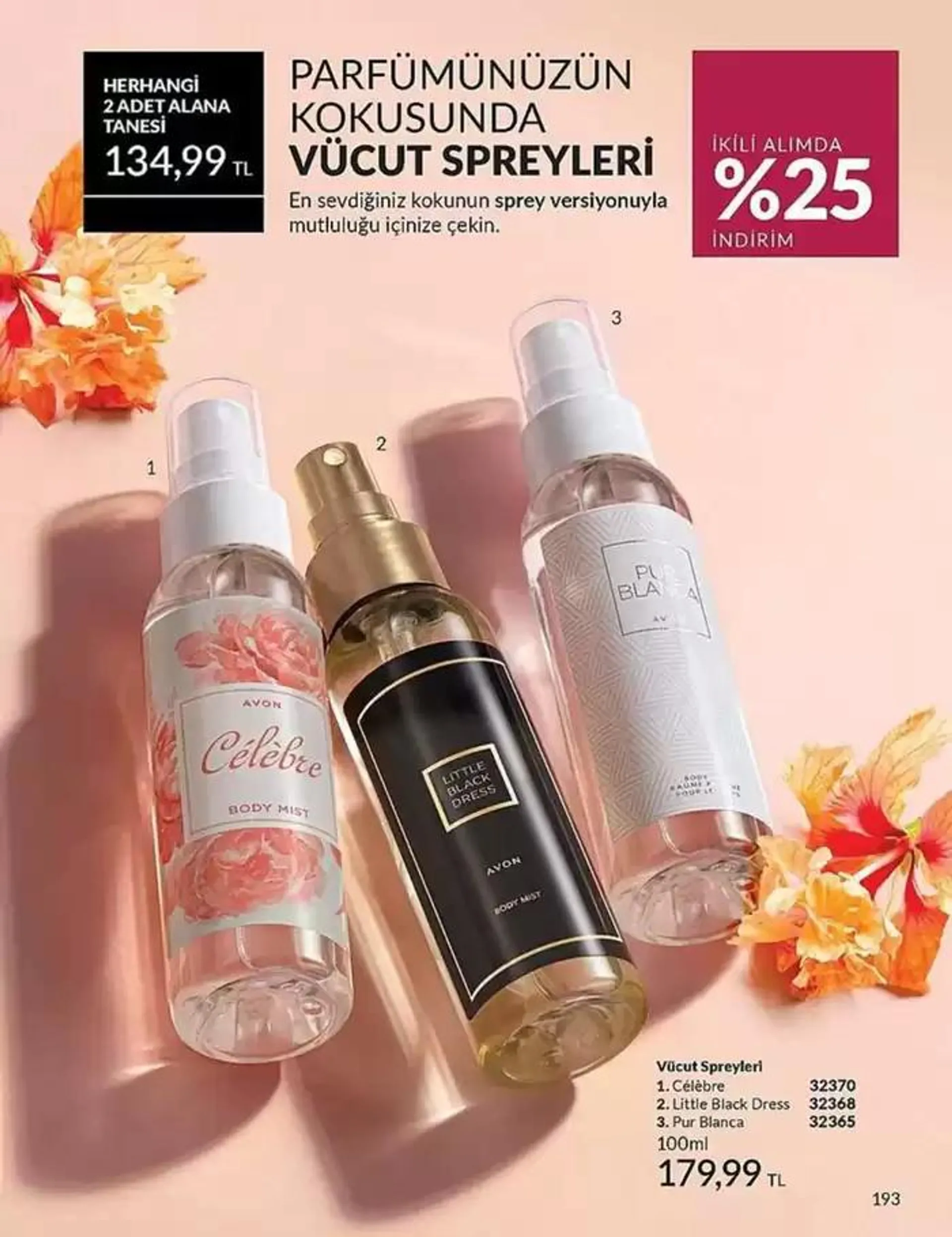 Katalog AVON Ekim 2024 Brosur 1 Ekim - 31 Ekim 2024 - aktüel Sayfa 193