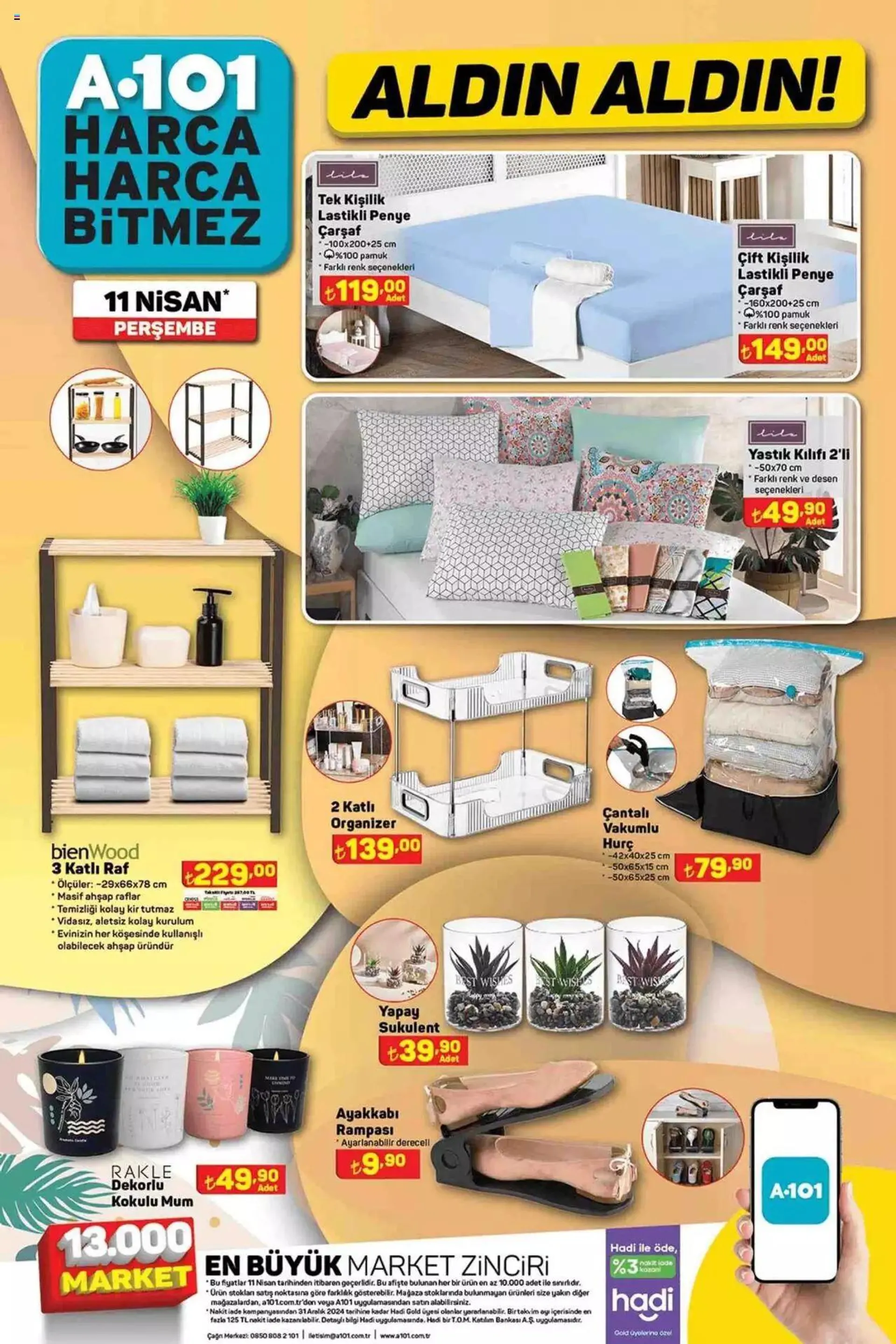 Katalog A101 Aldin Aldin! 11 Nisan - 31 Aralık 2024 - aktüel Sayfa 12