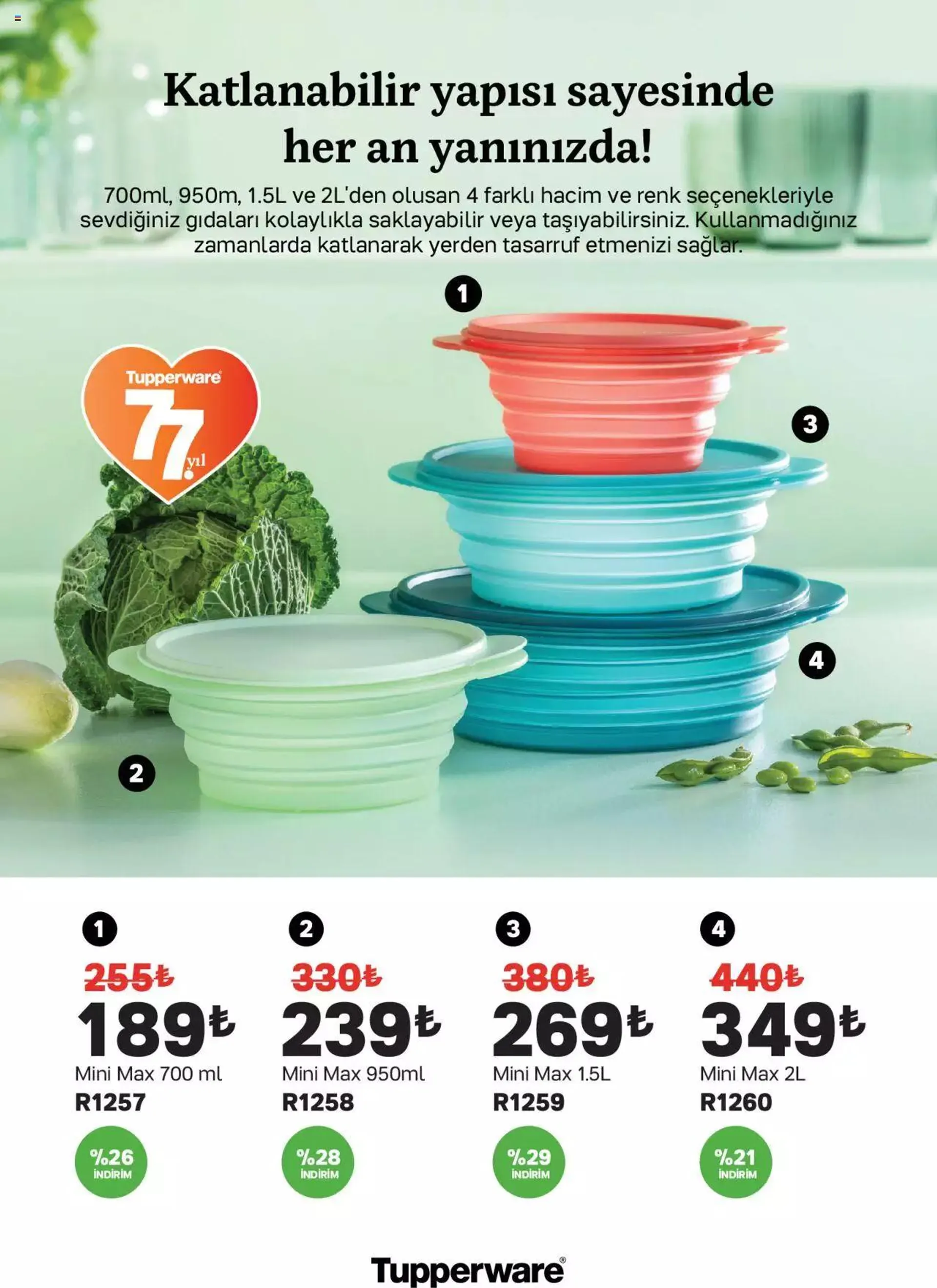 Katalog Tupperware Katalog 4 Eylül - 1 Kasım 2023 - aktüel Sayfa 21