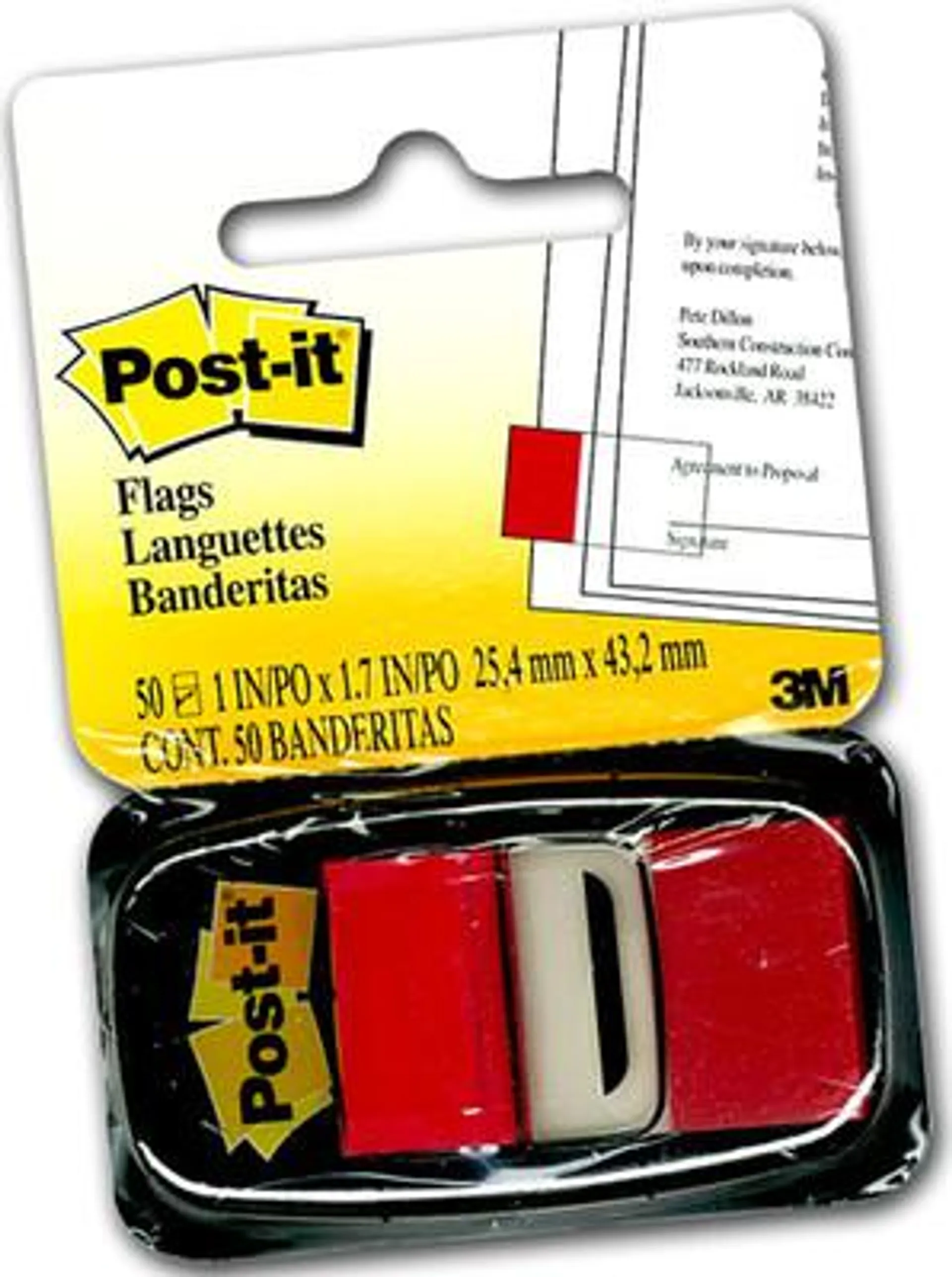 Post-It Index- İşaret Bandı Kırmızı 50 Yaprak 680-1