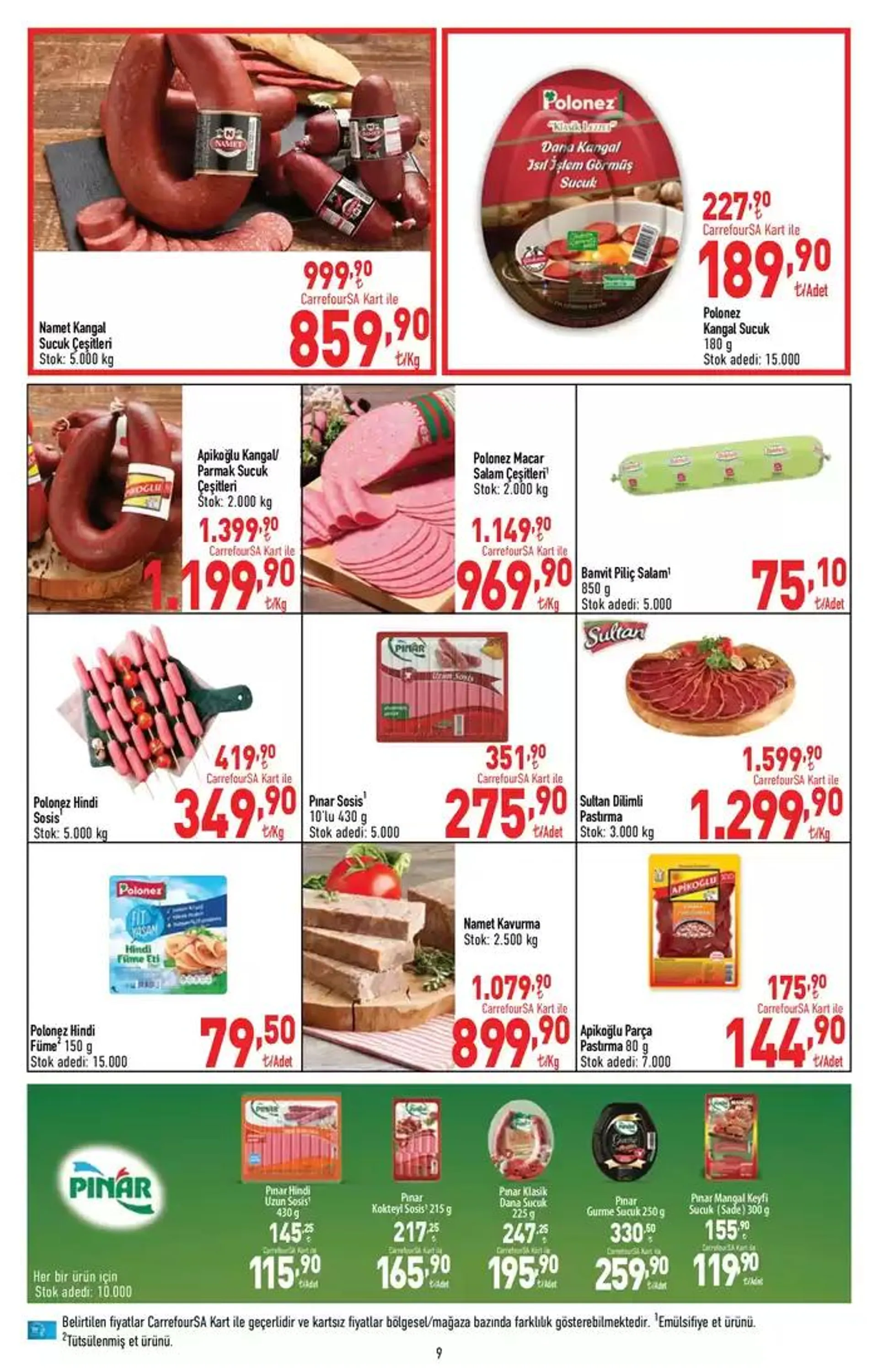 Katalog Carrefour Katalog 24 Ekim - 6 Kasım 21 Ekim - 27 Ekim 2024 - aktüel Sayfa 9