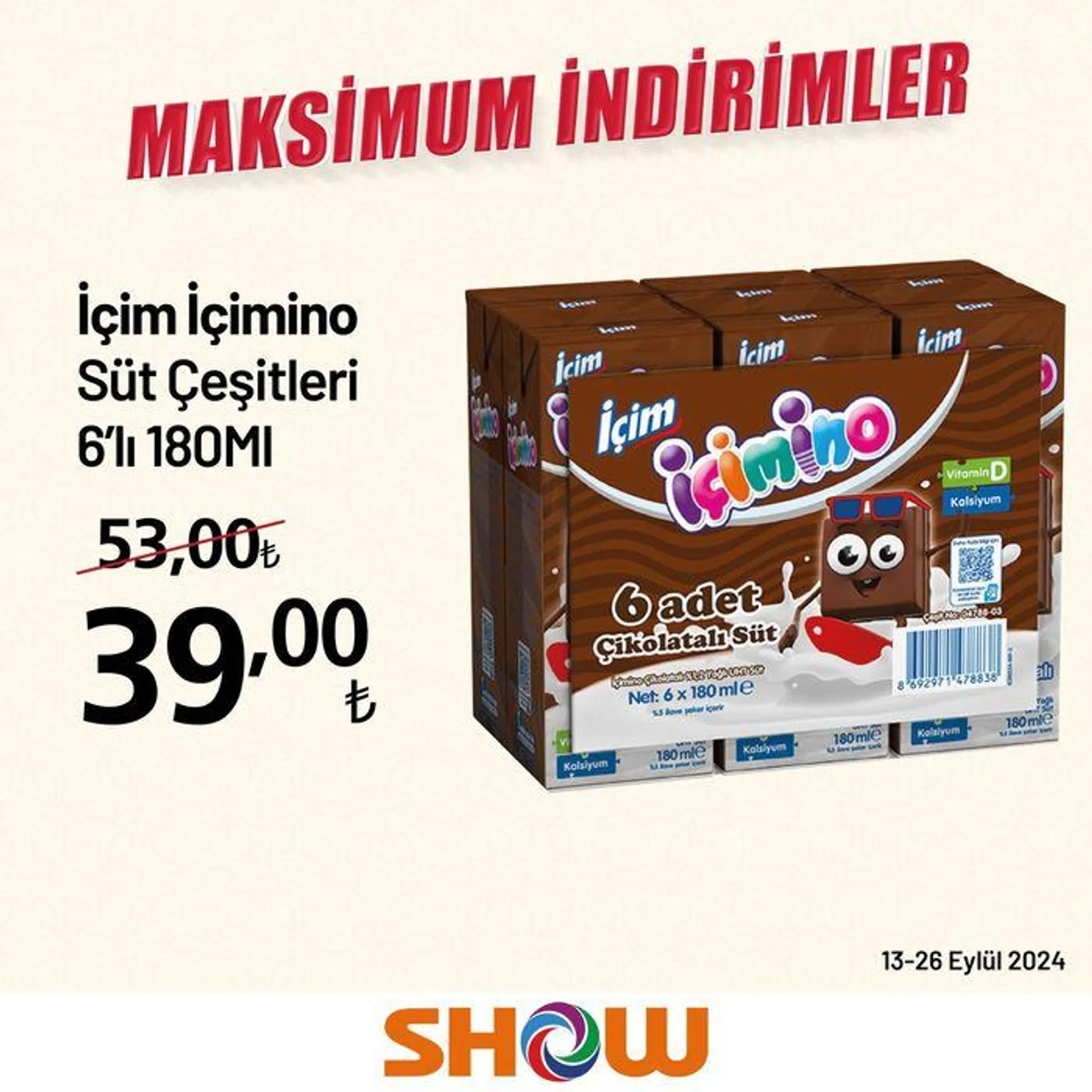 Katalog MAKSIMUM iNDiRiMLER 18 Eylül - 2 Ekim 2024 - aktüel Sayfa 5