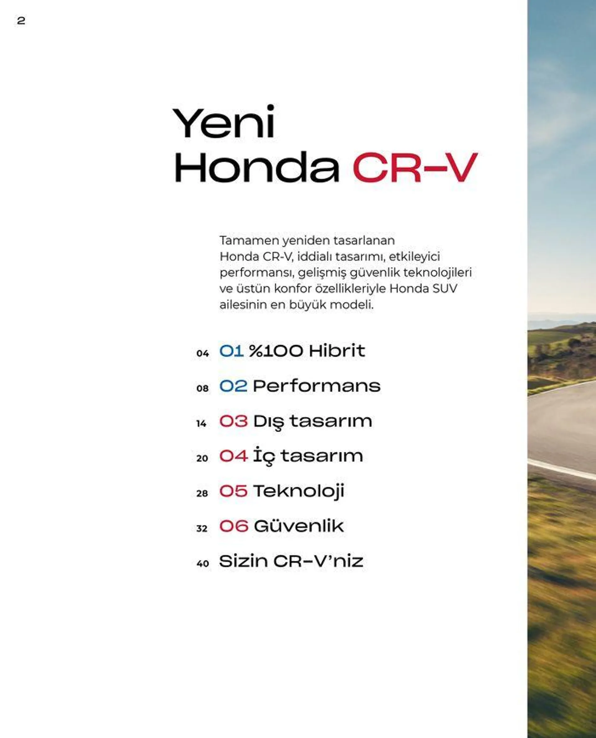 Katalog Honda Yeni CR-V e:HEV 11 Ocak - 11 Ocak 2025 - aktüel Sayfa 2