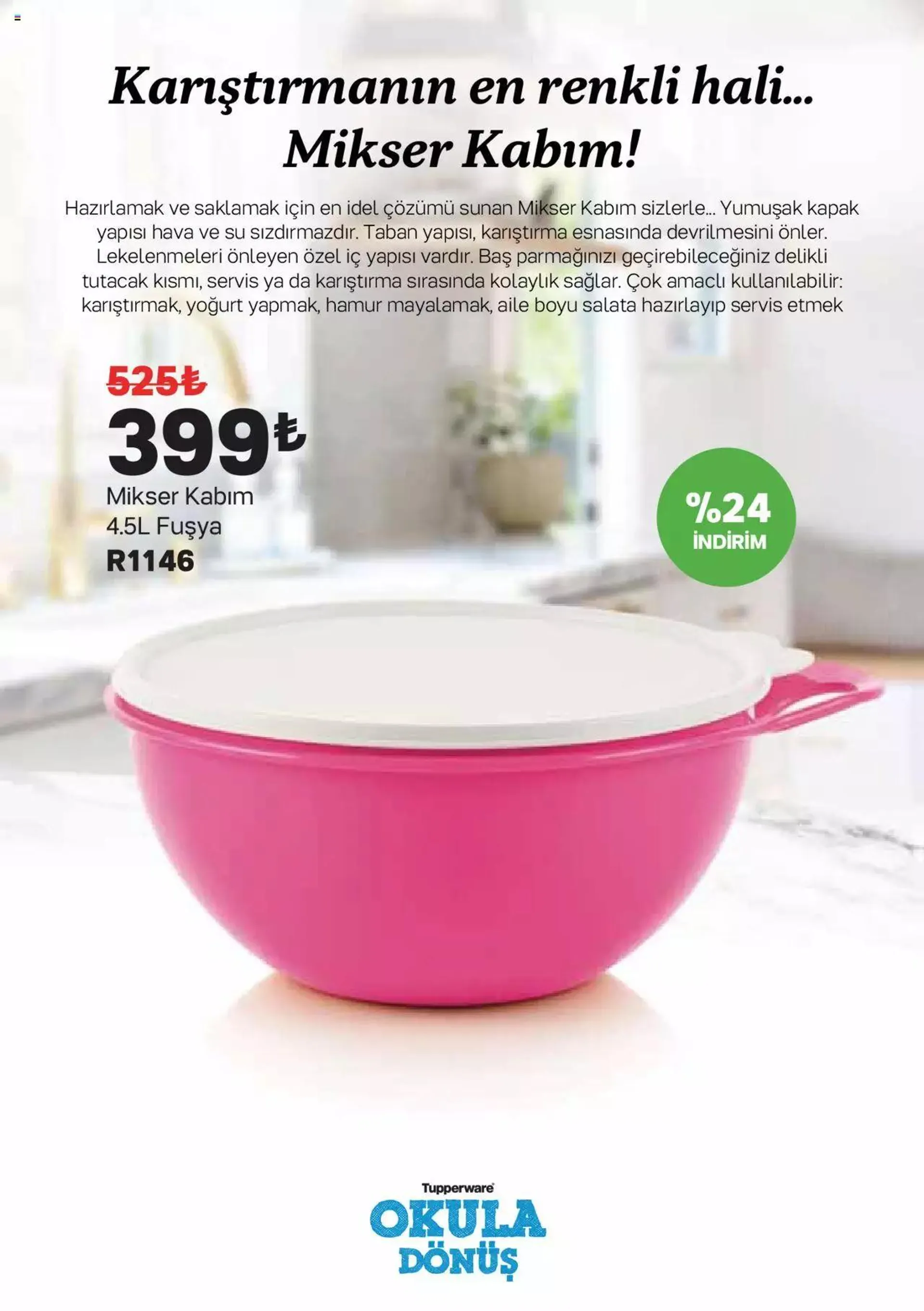 Katalog Tupperware Katalog 7 Ağustos - 3 Eylül 2023 - aktüel Sayfa 23