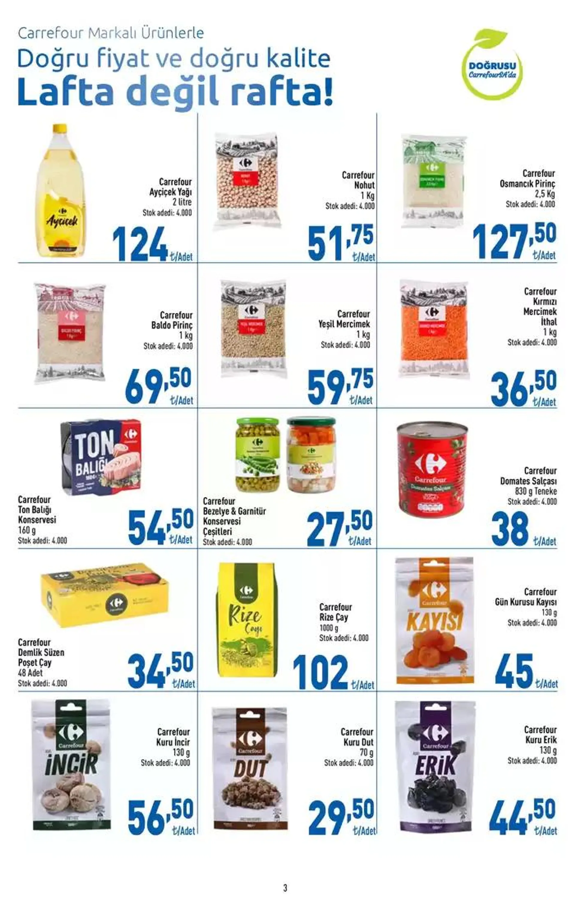 Katalog Carrefour Katalog 24 Ekim - 6 Kasım 21 Ekim - 27 Ekim 2024 - aktüel Sayfa 3