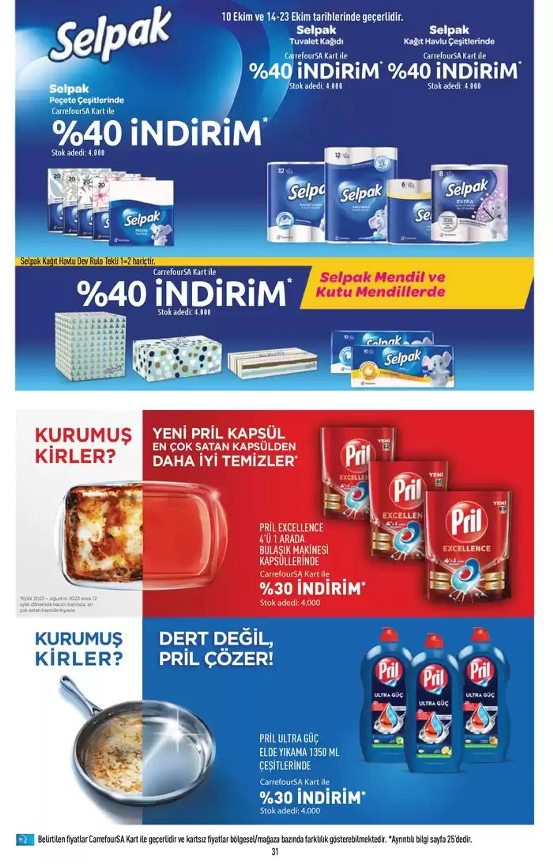 Katalog Kataloglar CarrefourSA 10 Ekim - 23 Ekim 2024 - aktüel Sayfa 33