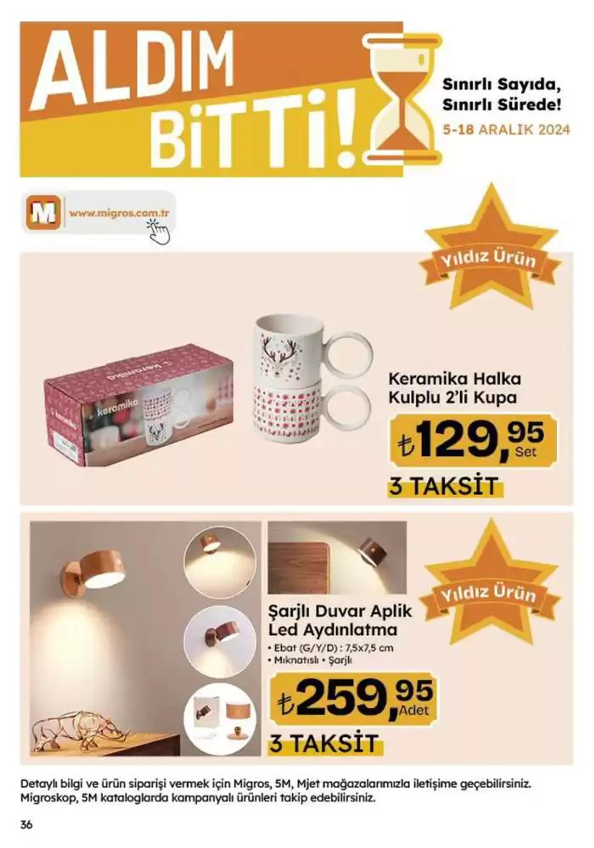 Katalog Migros katalog 18 Aralık - 1 Ocak 2025 - aktüel Sayfa 113