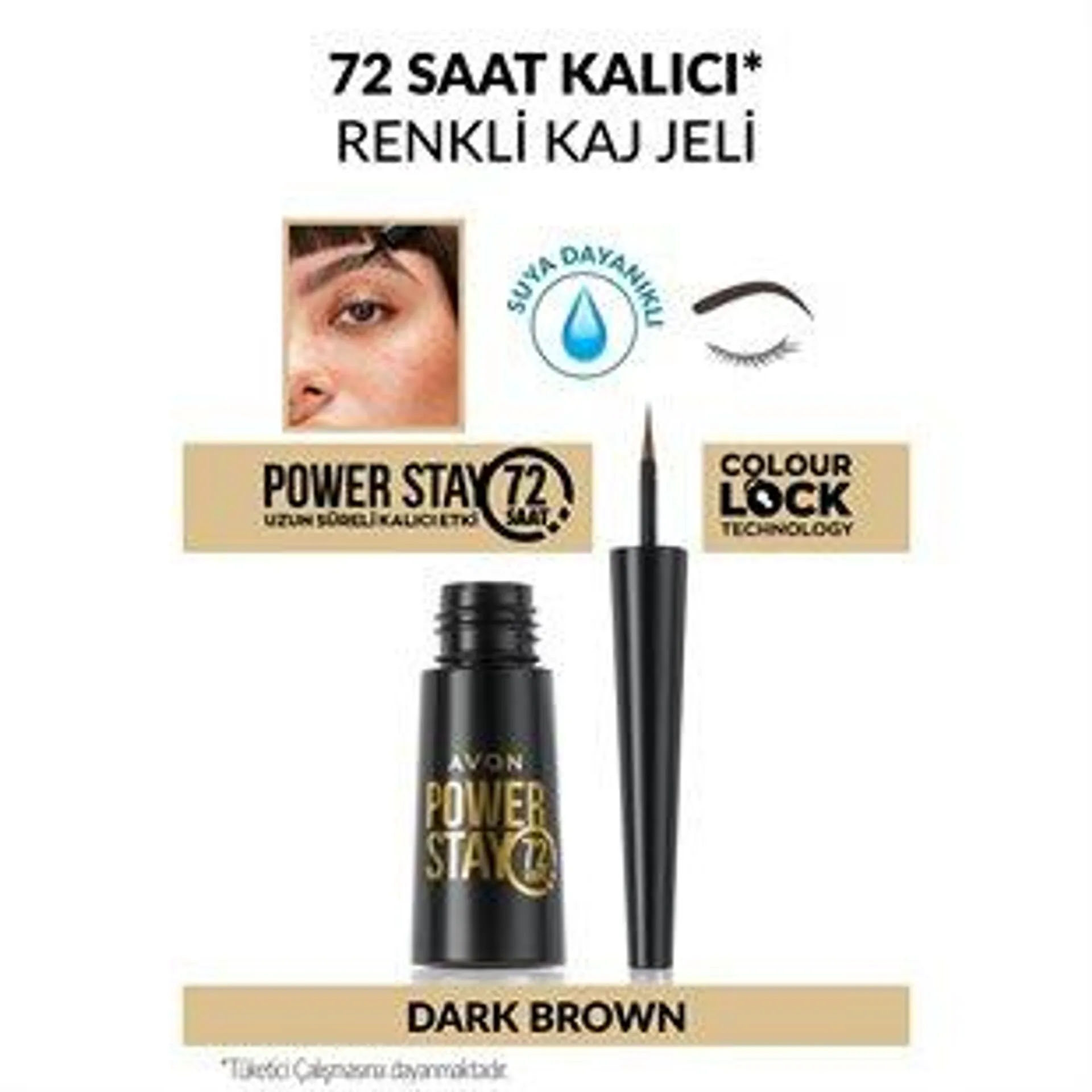 Avon Power Stay Uzun Süre Kalıcı Kaş Renklendiricisi