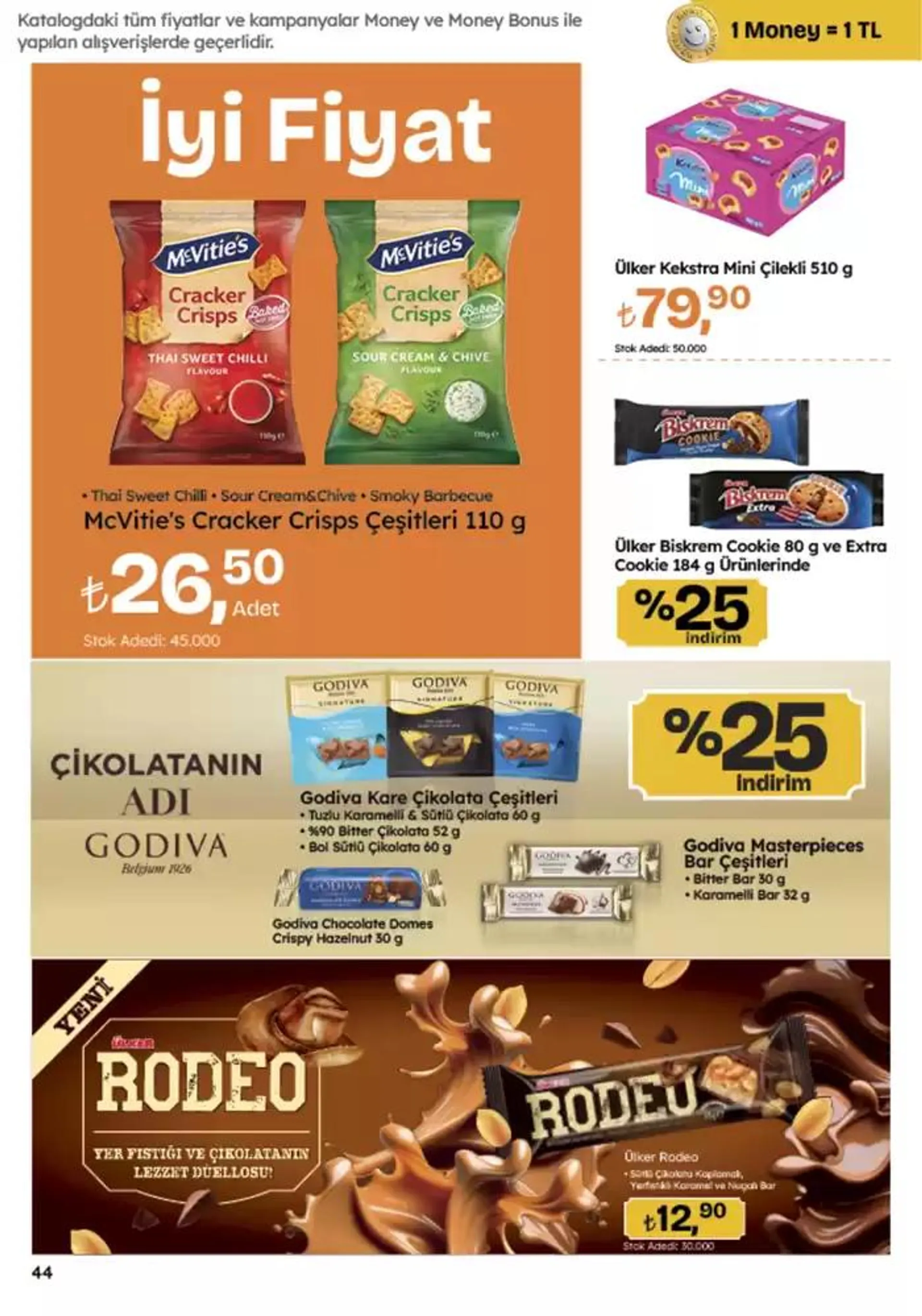 Katalog Migros katalog 10 Ekim - 23 Ekim 2024 - aktüel Sayfa 44